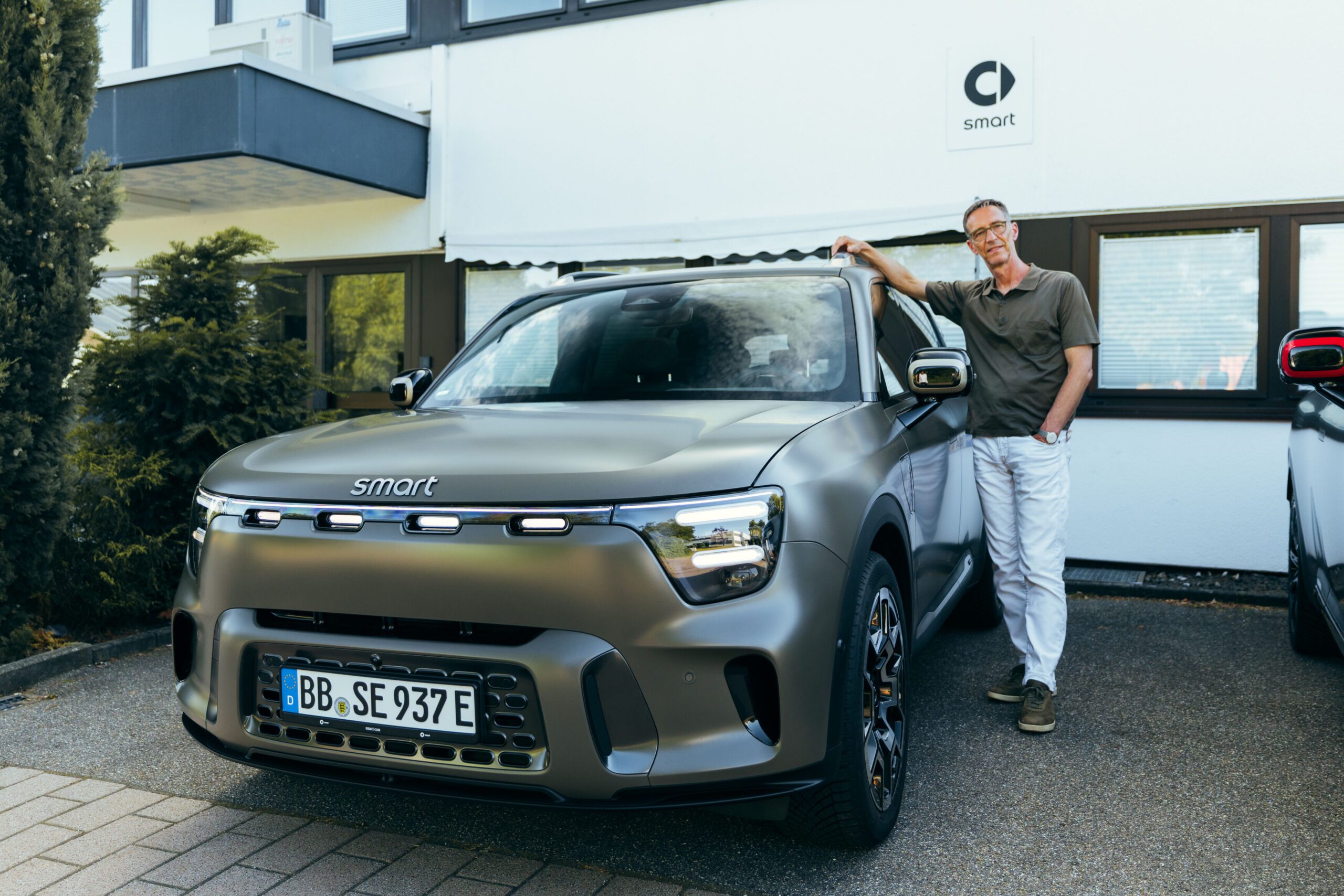 Smart Mercedes-Benz Head of Design Drives his own EV SUV