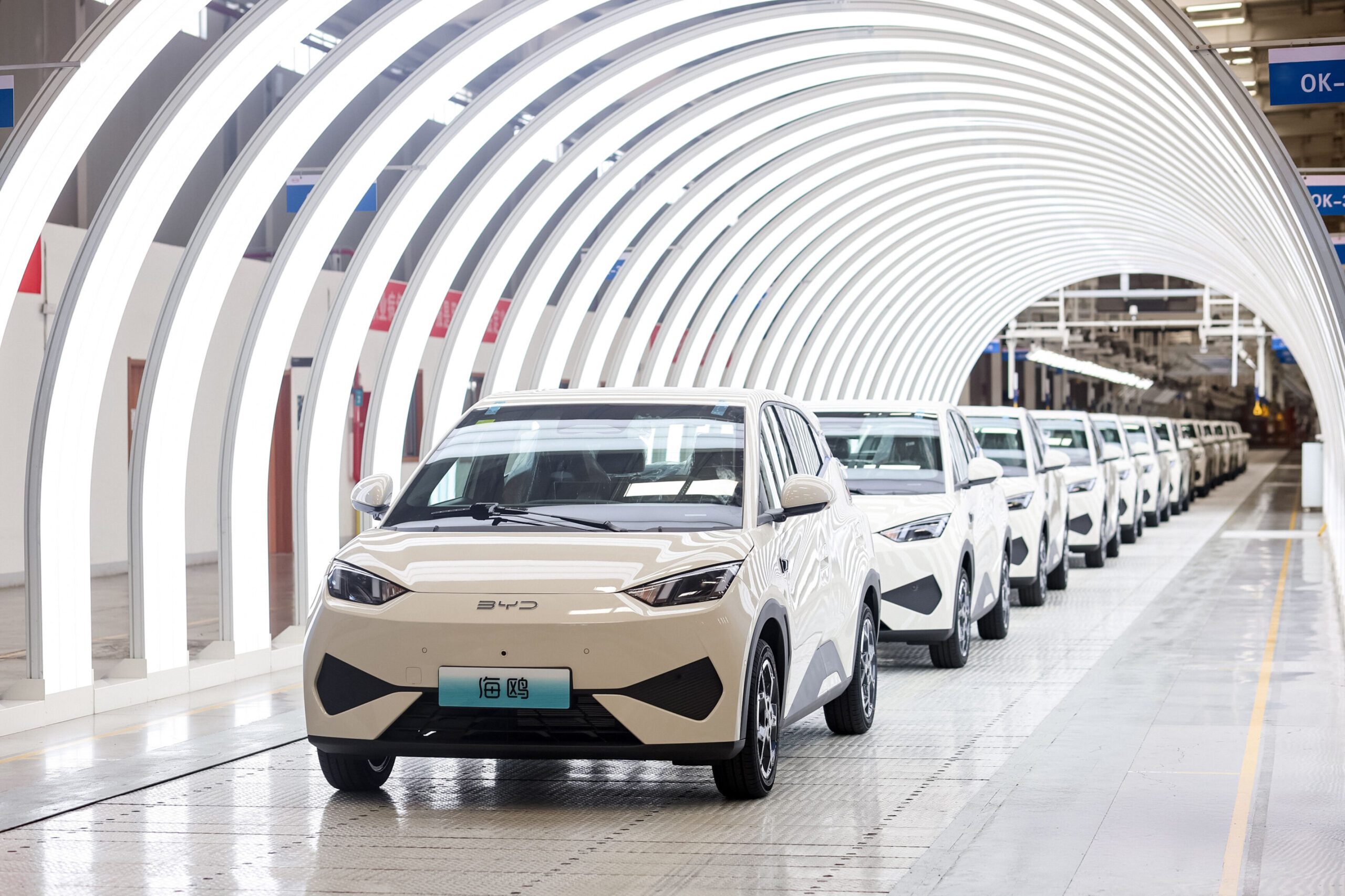 BYD Celebrates A Million Little Seagulls or Surfs