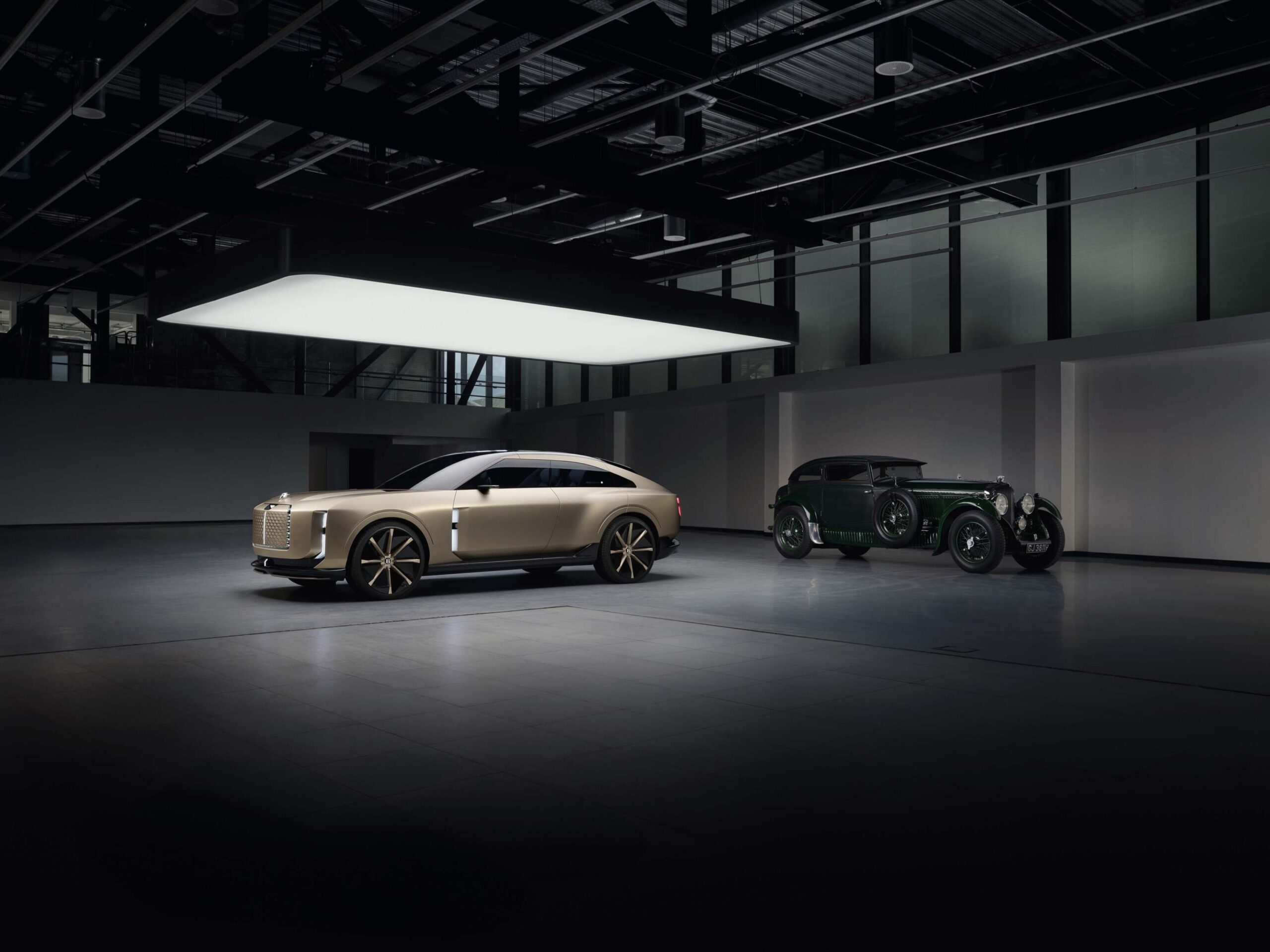 Bentley's Bonkers Electric Future is a Three-Seater Picnic Machine