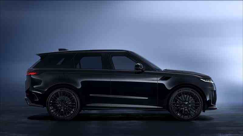 Range Rover Dives Headfirst into the Void with New Sport SV Black Edition