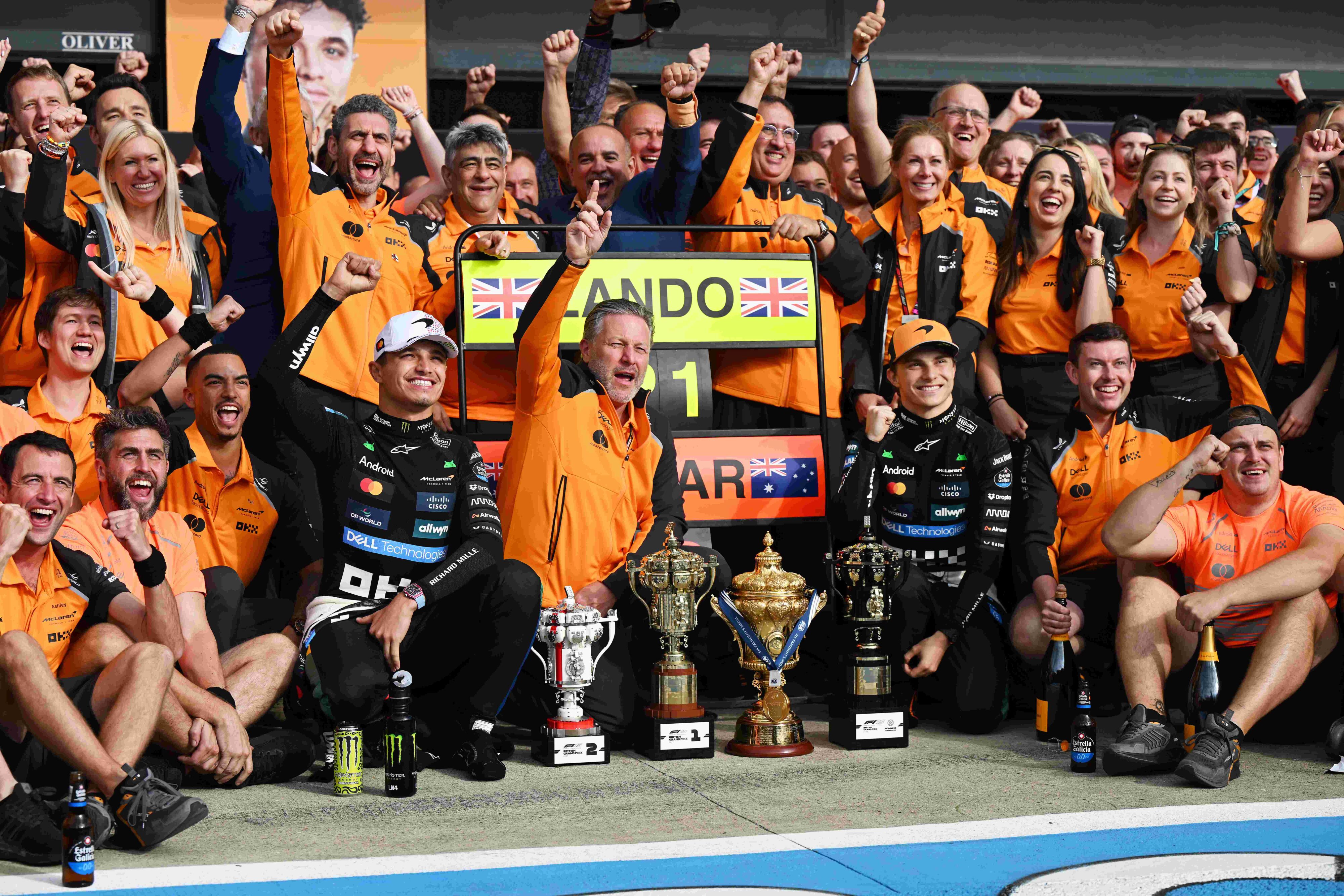Bricking It - F1 Swaps Silverware for Plastic Fantastic at Silverstone