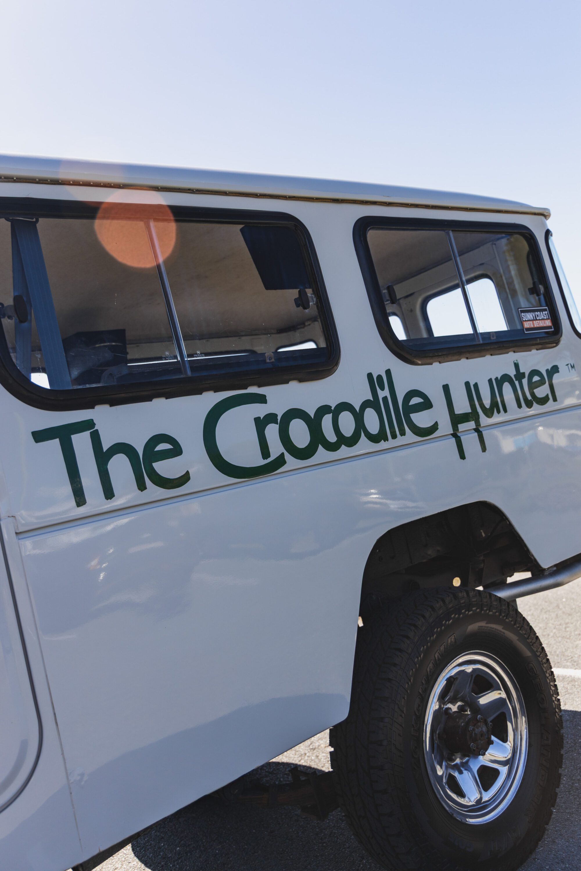 Crikey, the Crocodile Hunter's LandCruiser is up for grabs