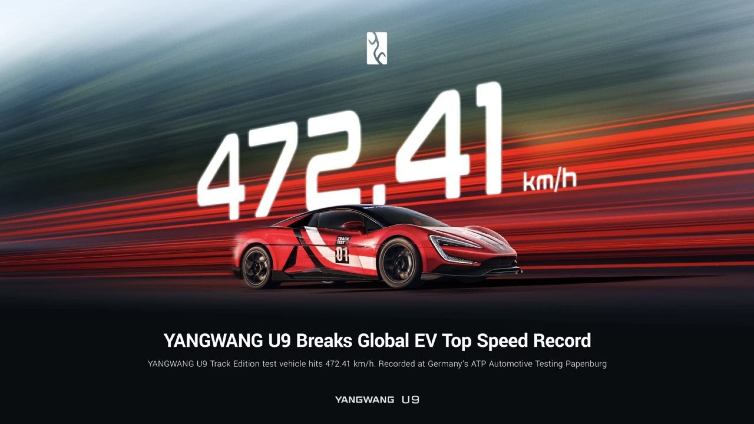 YANGWANG U9 Annihilates EV Speed Record, Clocking a Staggering 472 km/h