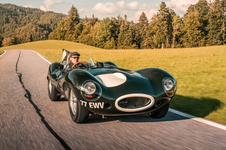 A Jaguar D-Type That Never Raced, Heads to Auction