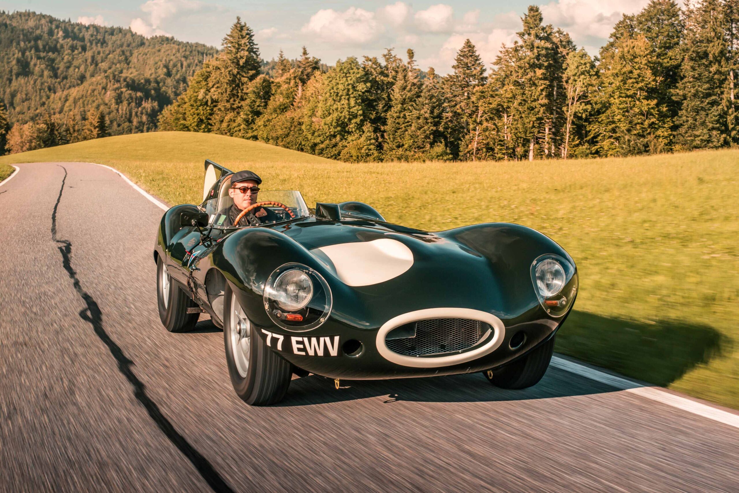 A Jaguar D-Type That Never Raced, Heads to Auction