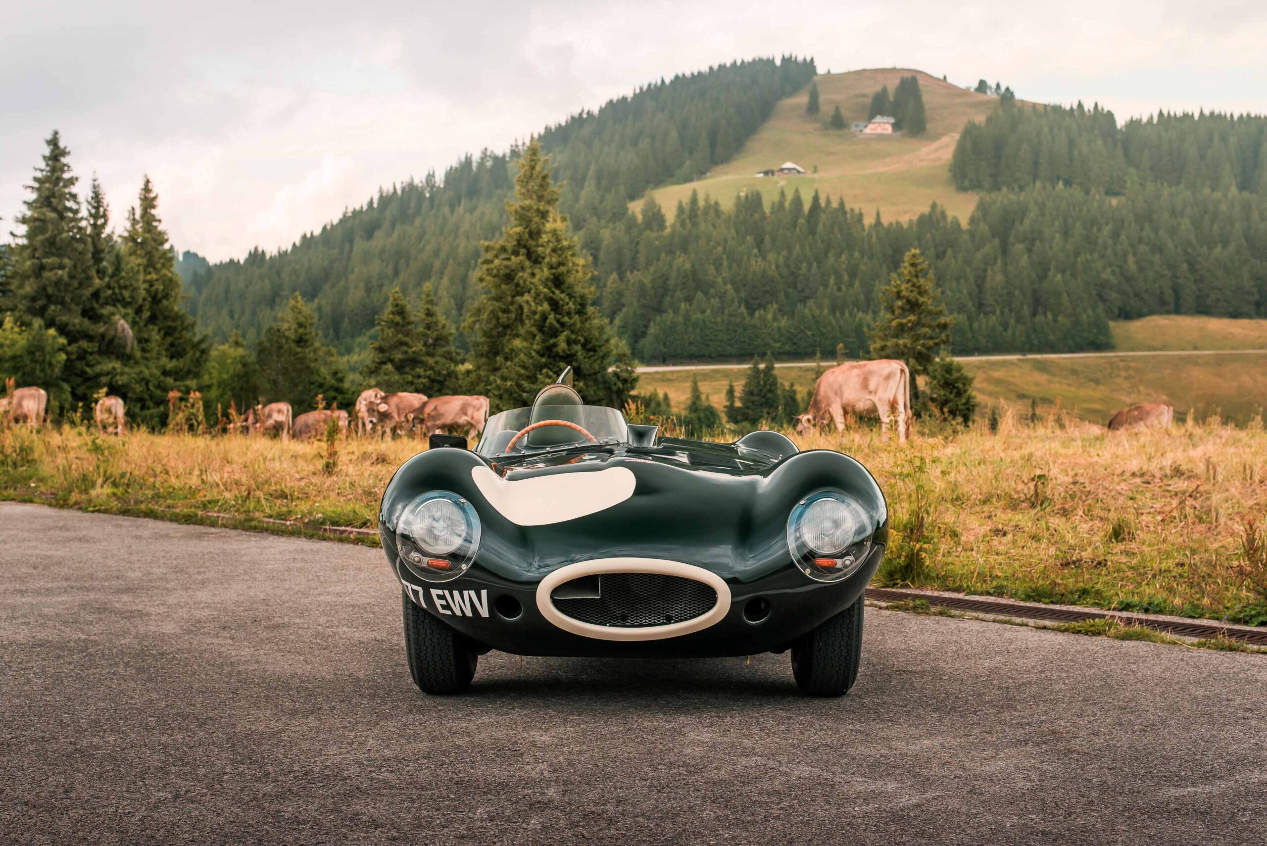 Coche miniatura Jaguar D-Type 1/43 Spark RHD No.4 24h Le Mans 1956