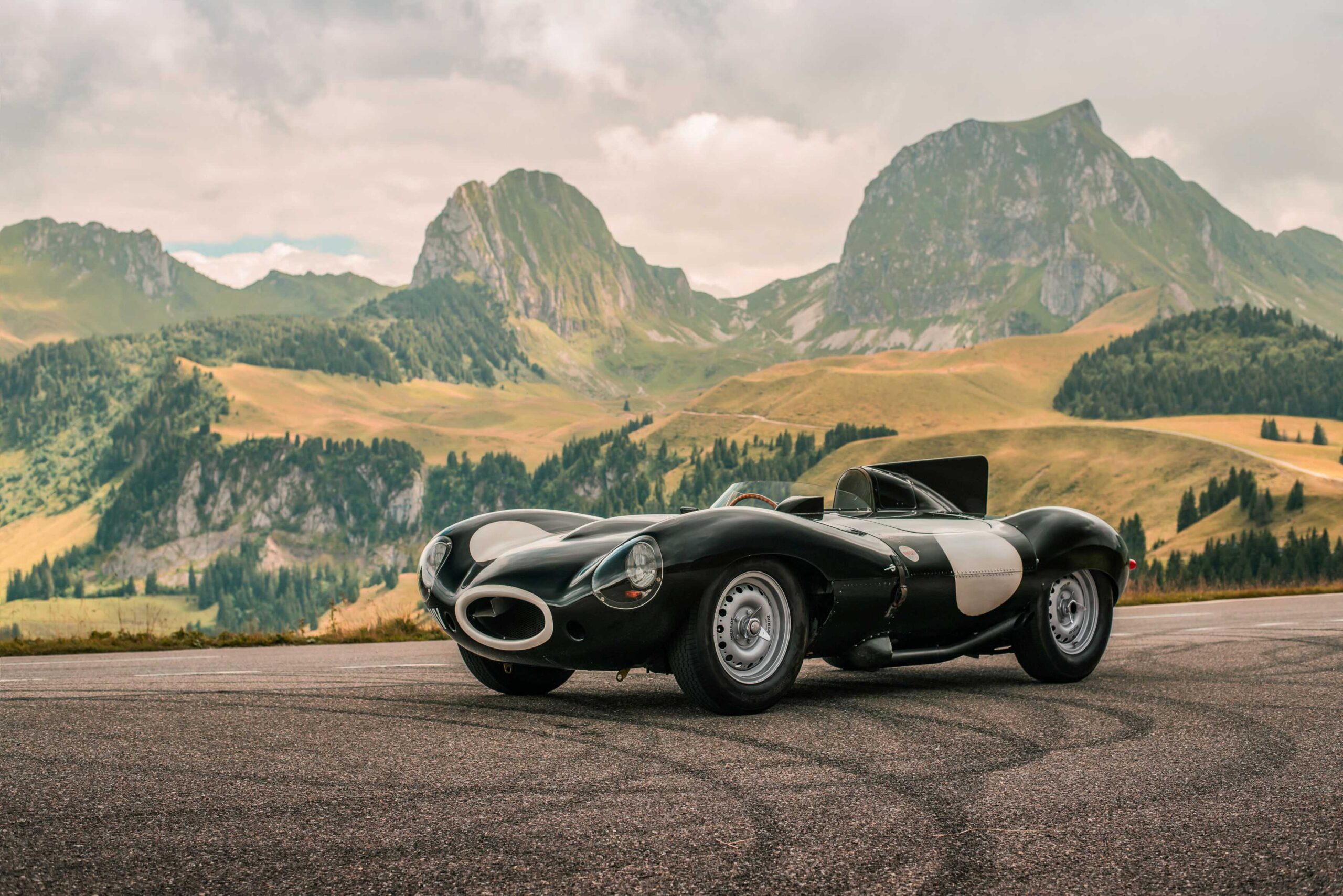 A Jaguar D-Type That Never Raced, Heads to Auction