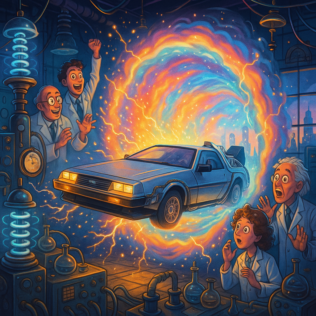 Scientists make time travel possible (But Don't Sell Your DeLorean Just Yet)