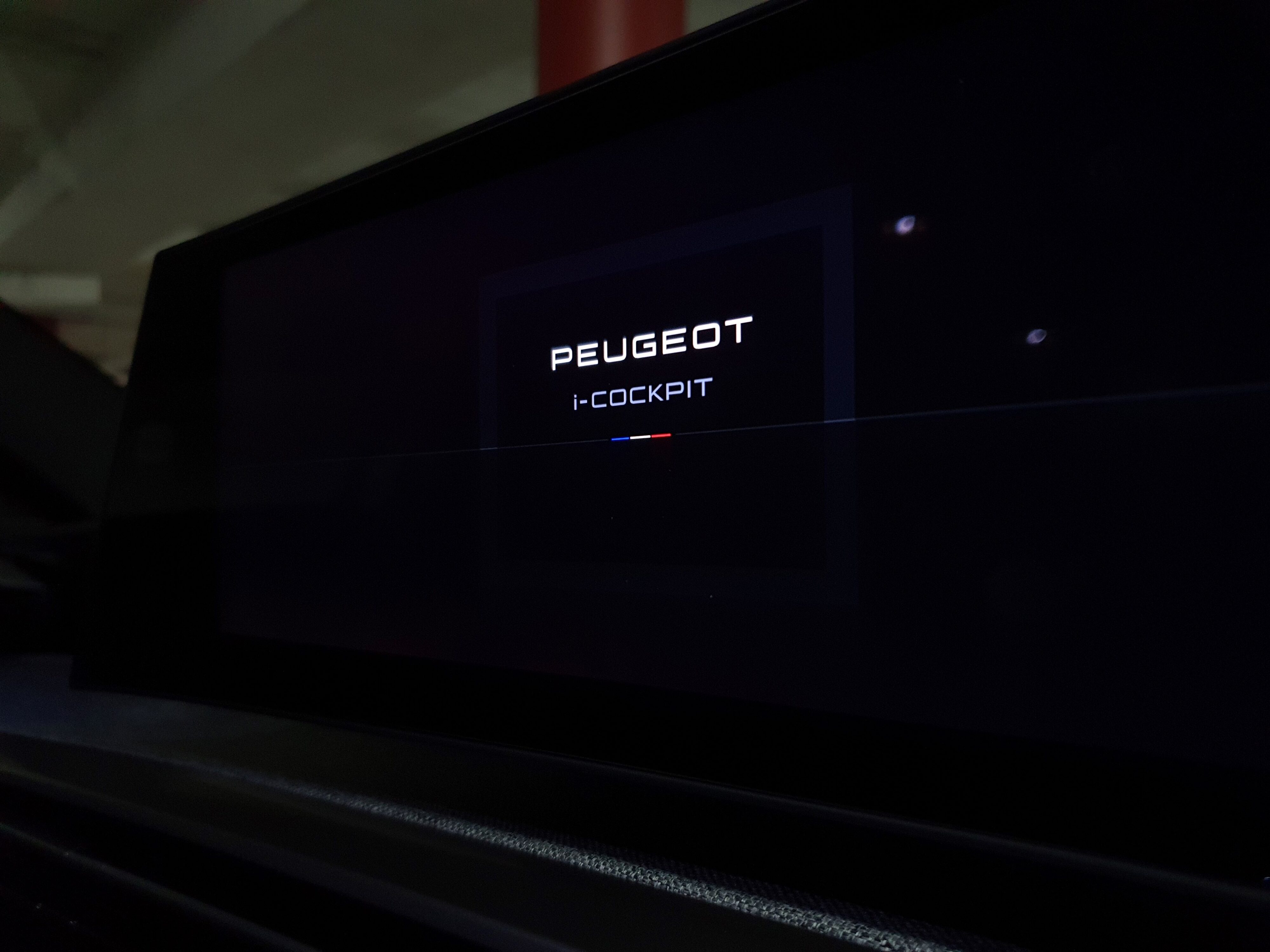 View of the Peugeot i-Cockpit system on the interior of a 2025 5008 Hybrid.