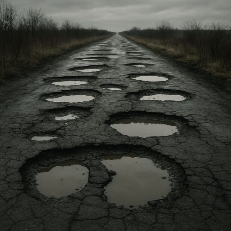 Potholes top the list of driver's moans - outranking holiday traffic!