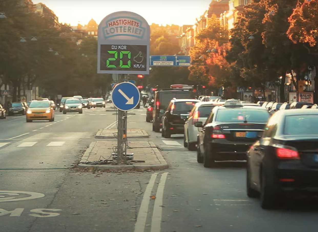 Speed camera lottery - When Fake News Stories Are a Good Idea