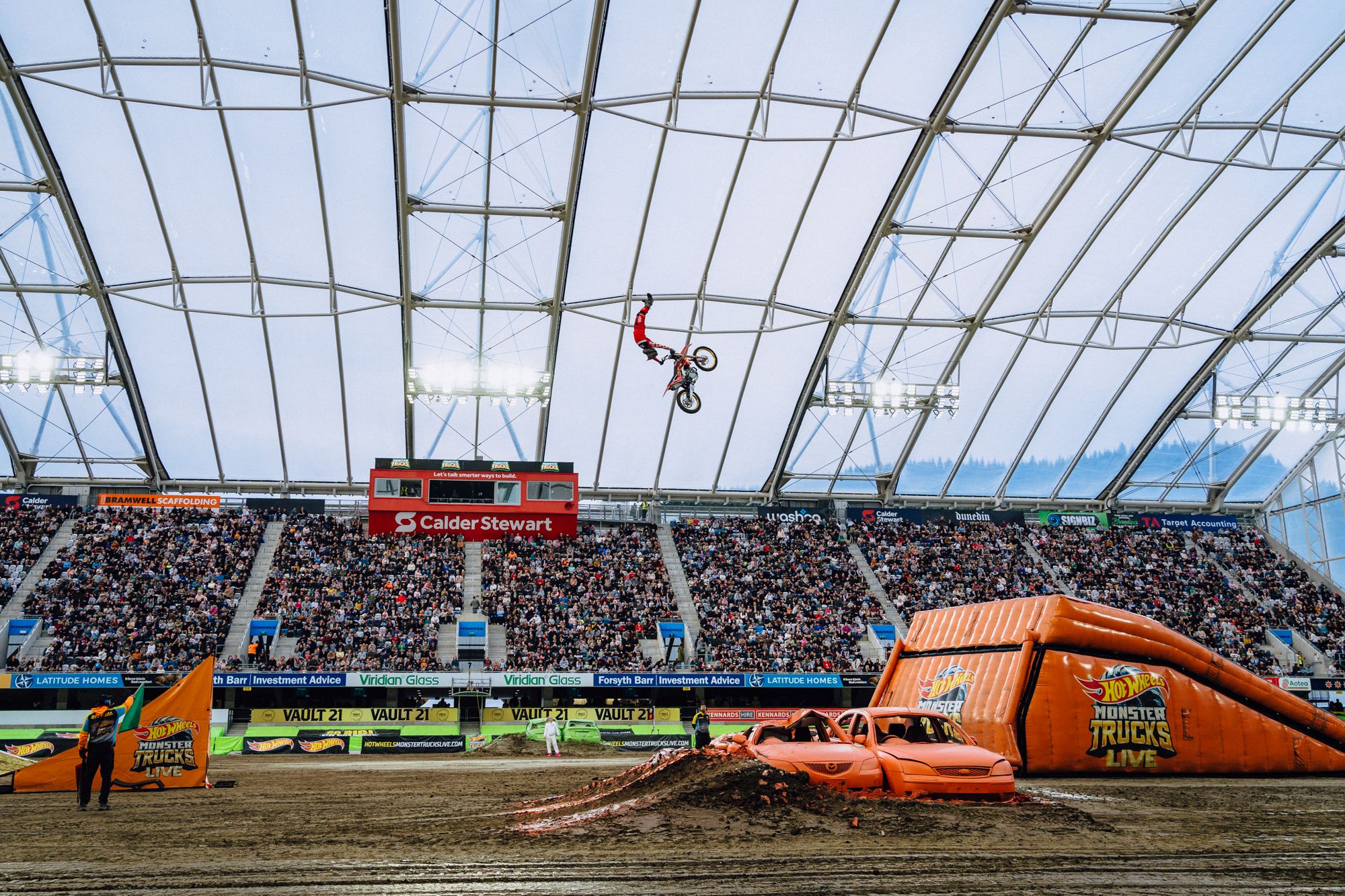 Hot Wheels Monster Trucks Live Roars Into NZ with Record-Breaking Debut