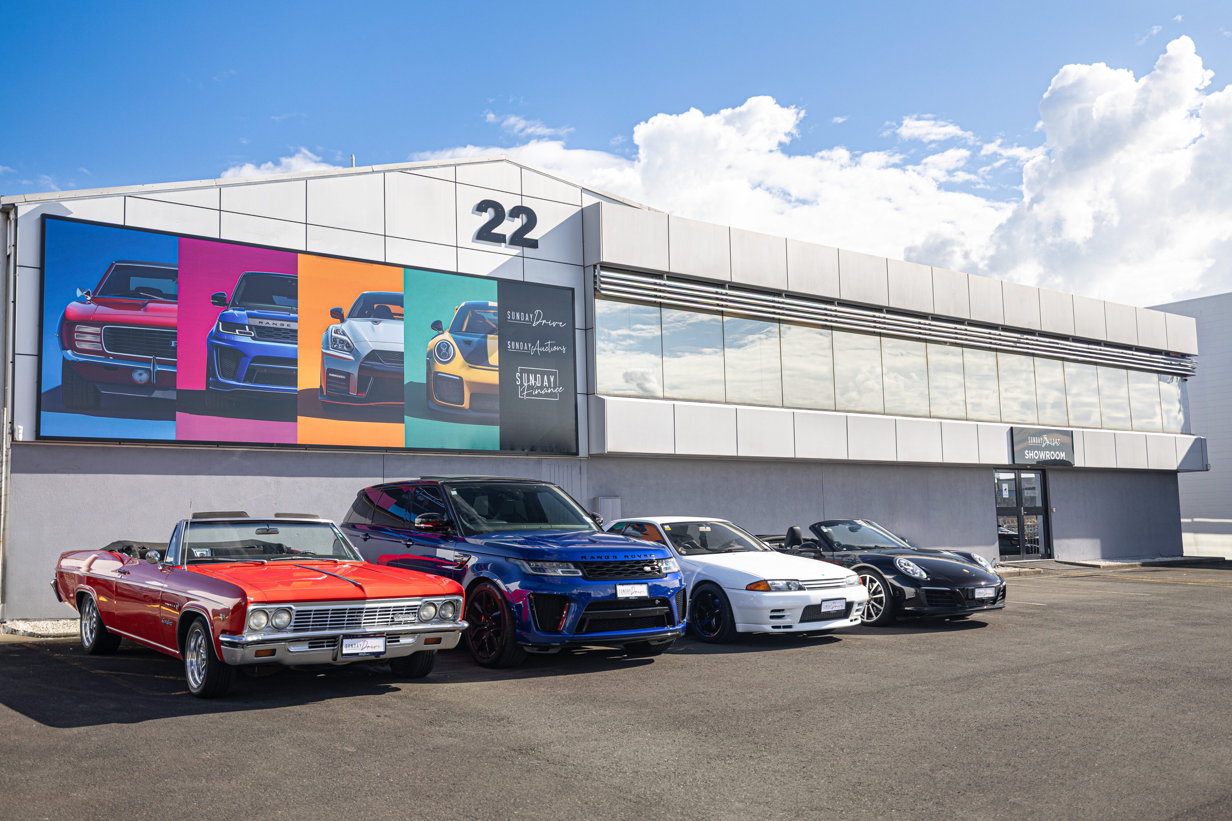 Sunday Drive's New $4 Million Immersive Car Heaven Redefines the Showroom Experience