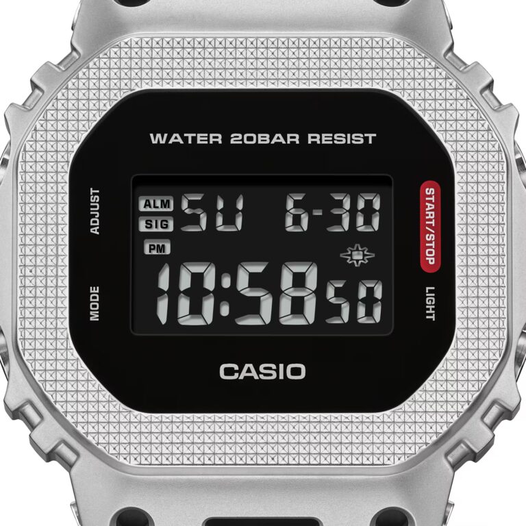 The new G-Shock GM-5600M-1 is a Shock-Resistant Blast from the Past!