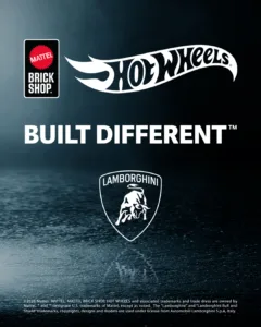 Mattel Brick Shop Expands Product Line with Lambo, Aston and Toyota