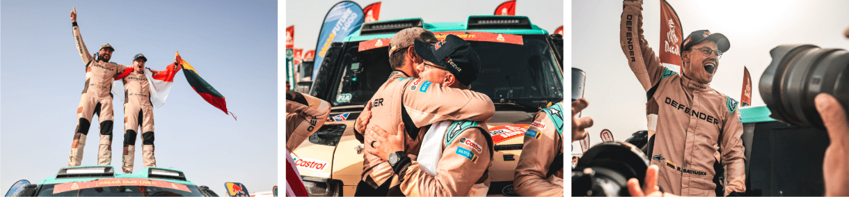 Defender Makes History with a Dominant Dakar Winning Performance