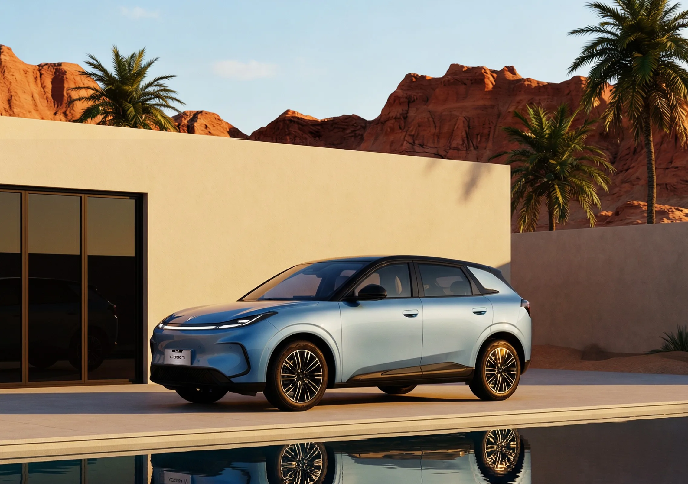 Stylish Arcfox T1 crossover brings premium EV tech for under $35k
