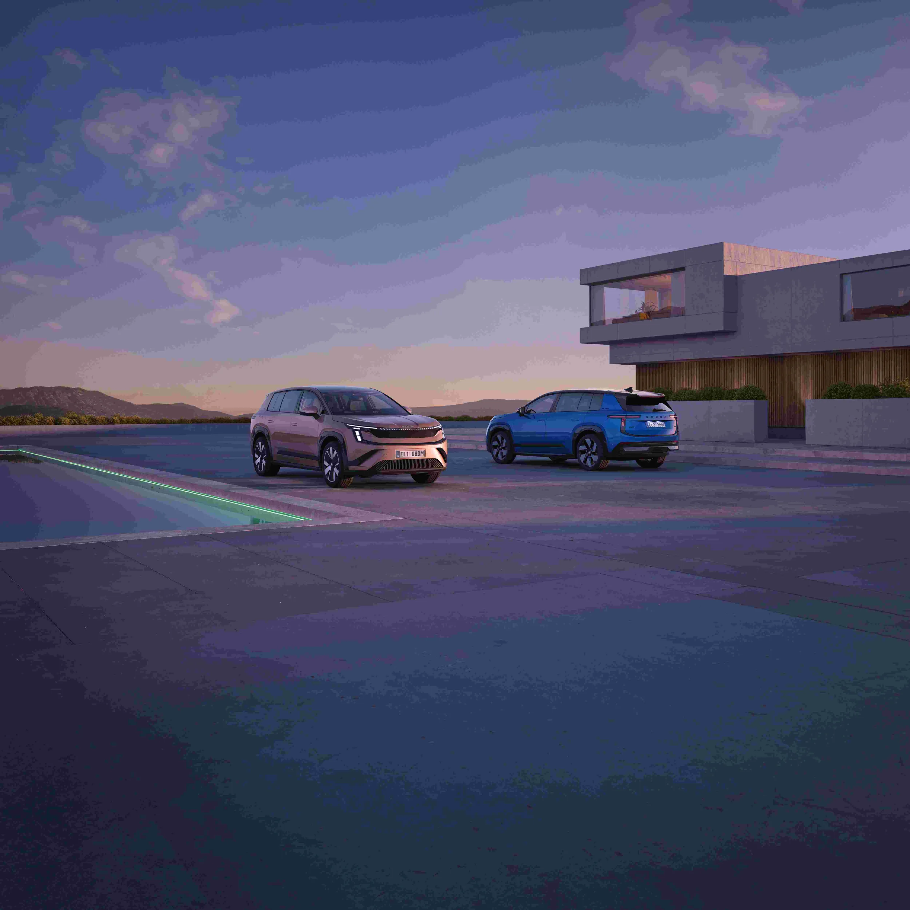 The World Finally Meets the New 7 Seater Škoda Peaq 640km EV