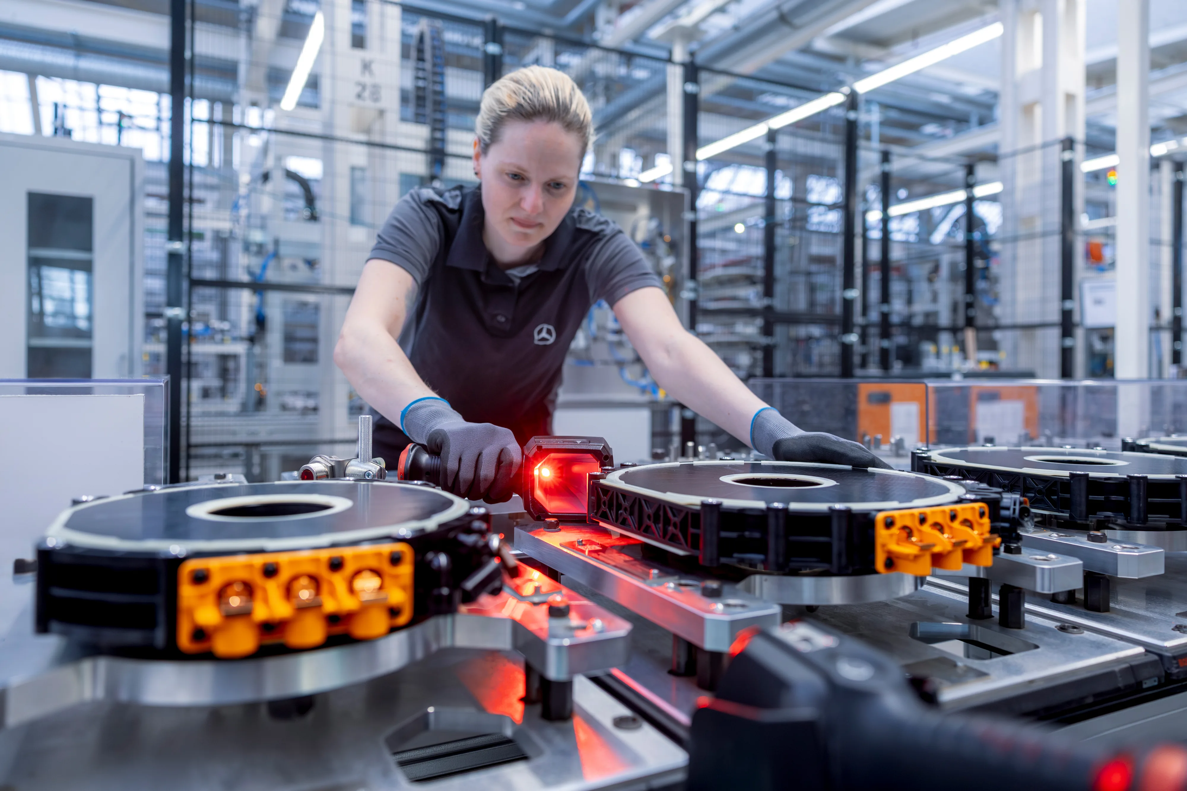Mercedes-AMG's new electric motor just started production, and it's as novel as it sounds