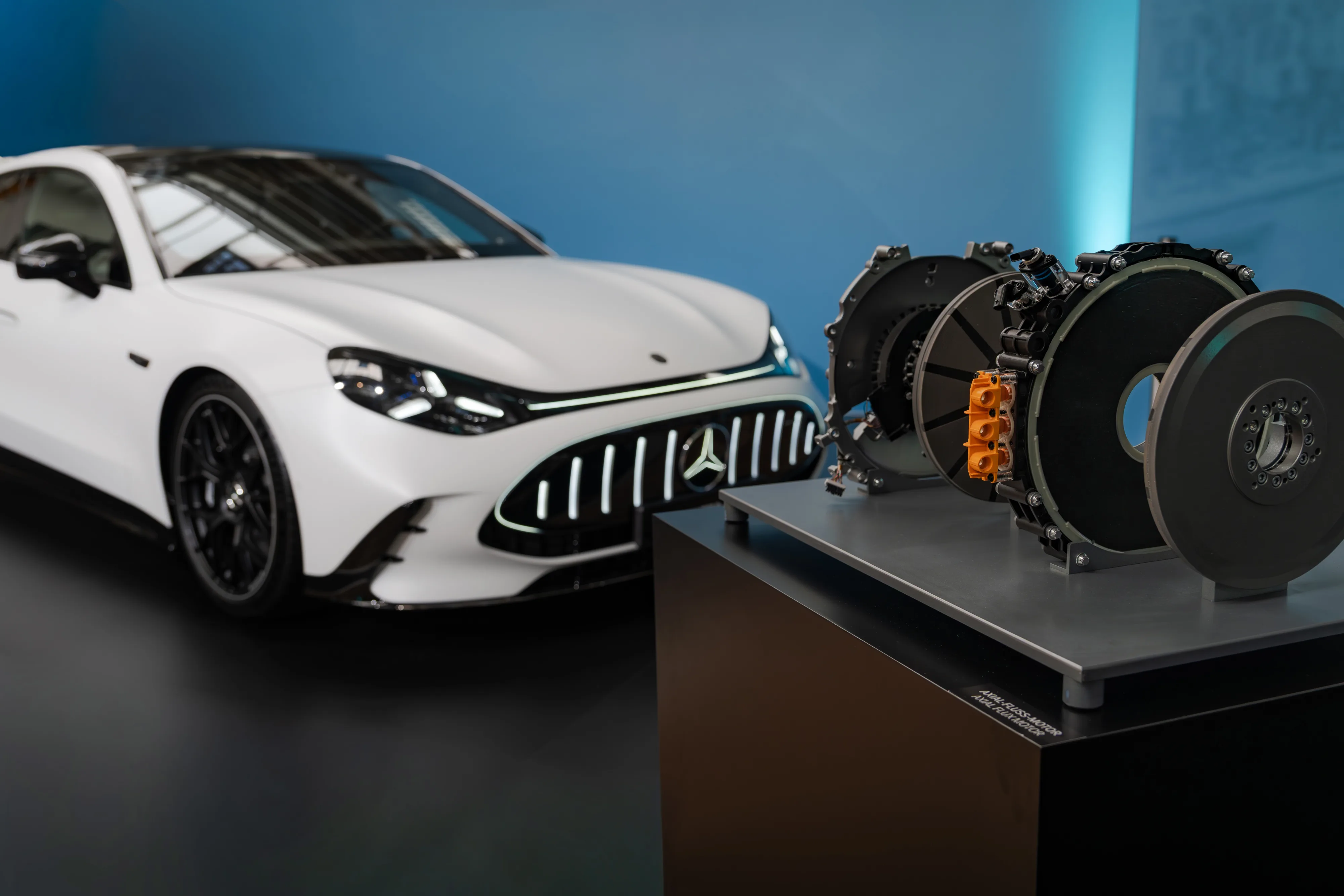 Mercedes-AMG's new electric motor just started production, and it's as novel as it sounds