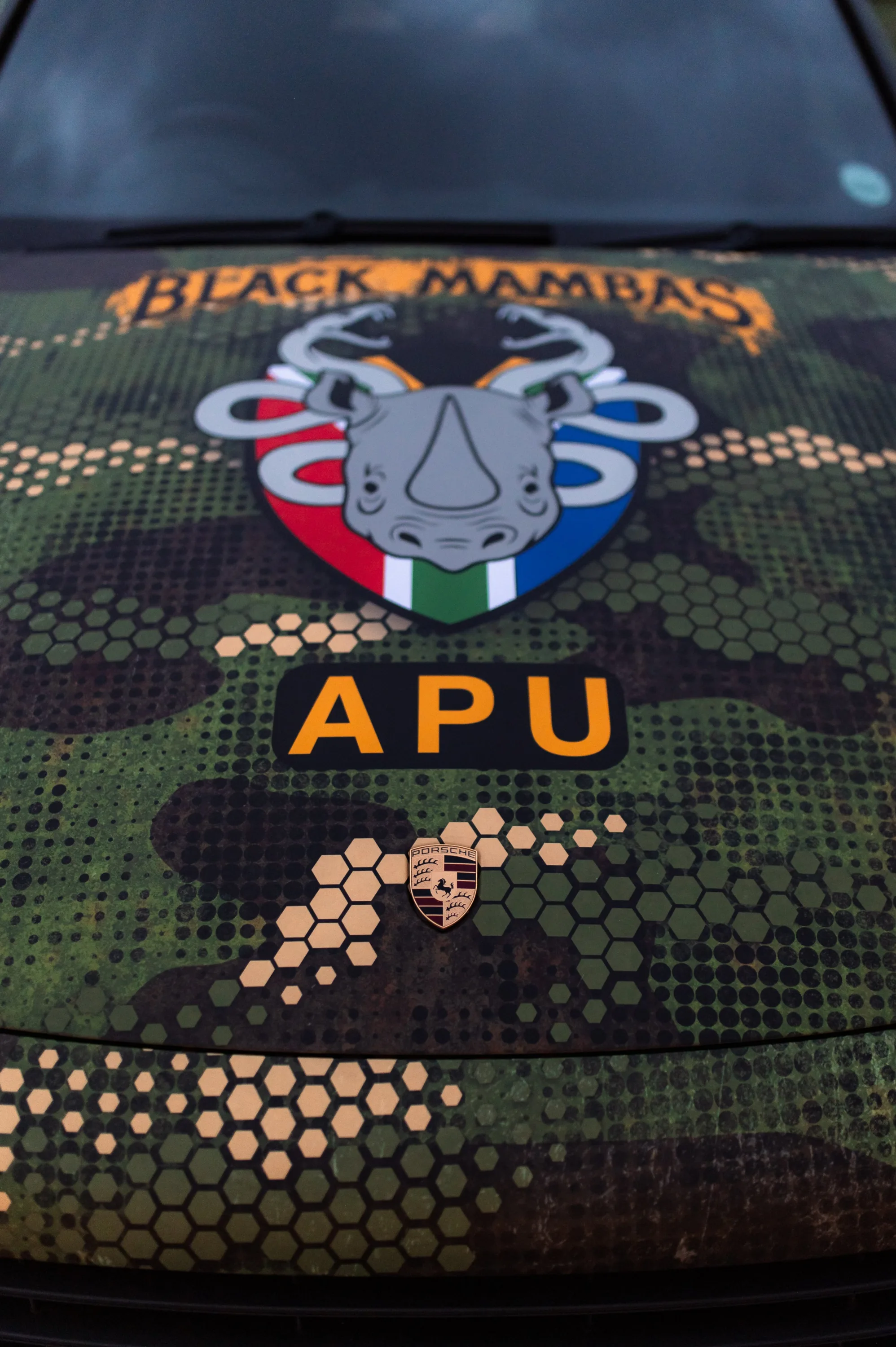 Porsche donates modified Cayenne to The Black Mambas project to protect rhinos