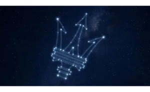 Maserati Just Turned Its Legendary Logo Into a Real Star Cluster