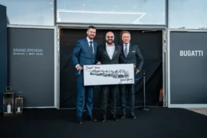 Bugatti Geneva Opens New Showroom with State-of-the-Art Workshop