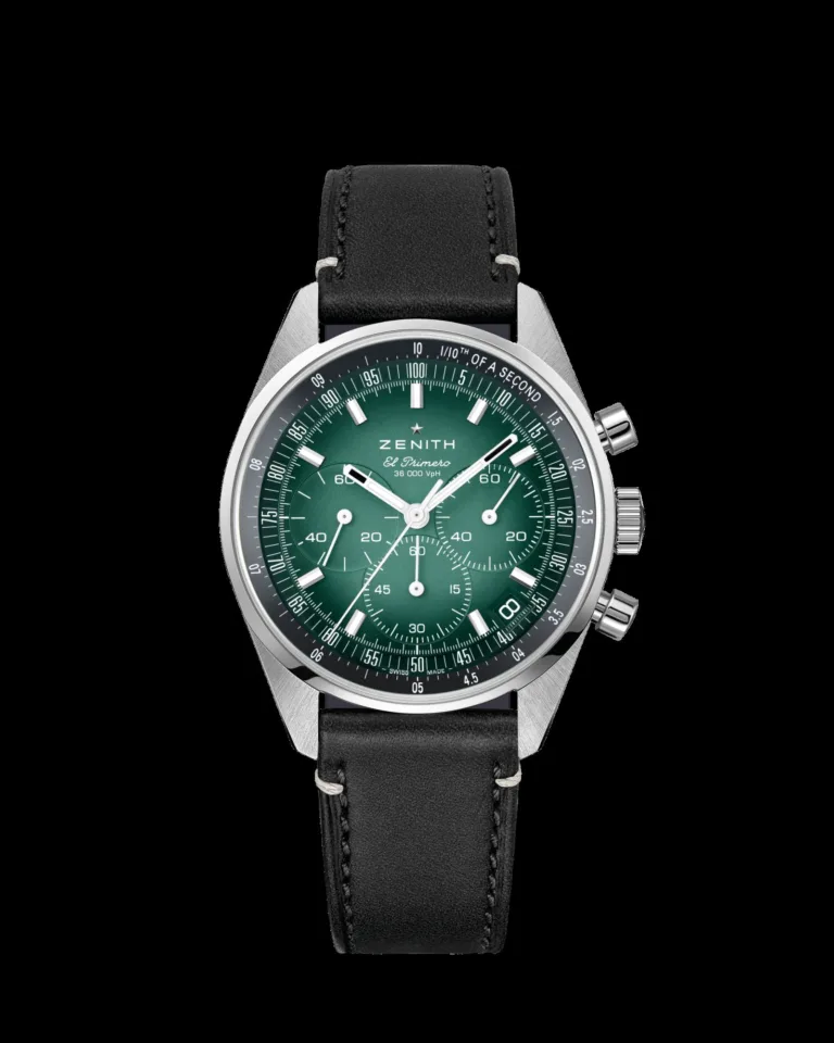 Zenith Releases 50-Piece Chronomaster Original Paris Edition with Verdigris Gradient Dial