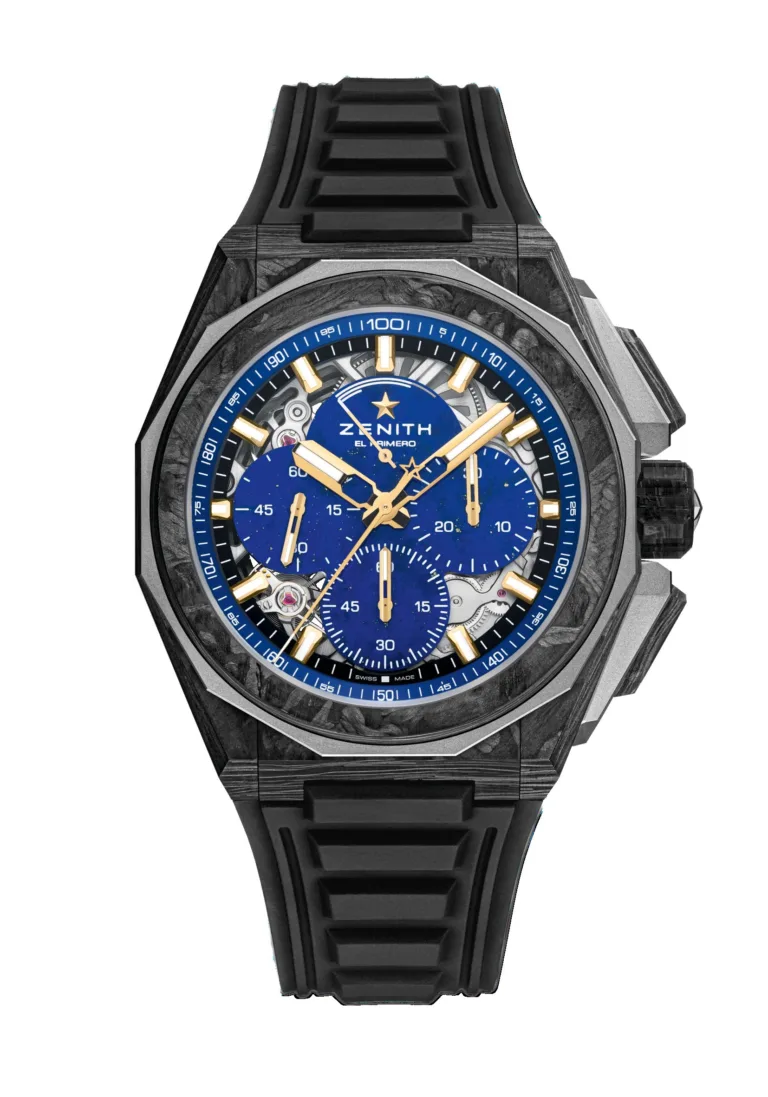 Zenith Releases DEFY Extreme Lapis Lazuli II in Carbon and Titanium, Limited to 25 Pieces