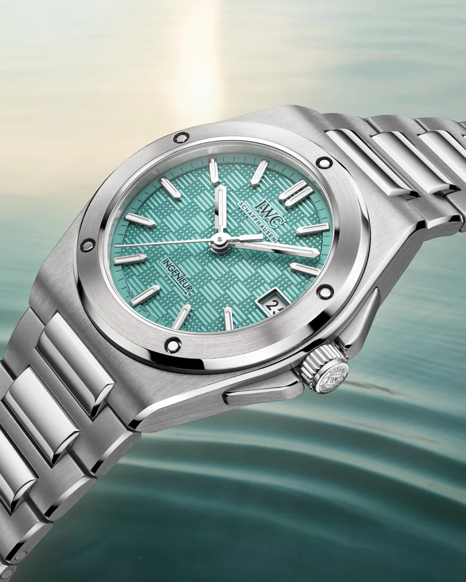 IWC Adds Pool-Coloured Dial to the Ingenieur Automatic 35 Collection