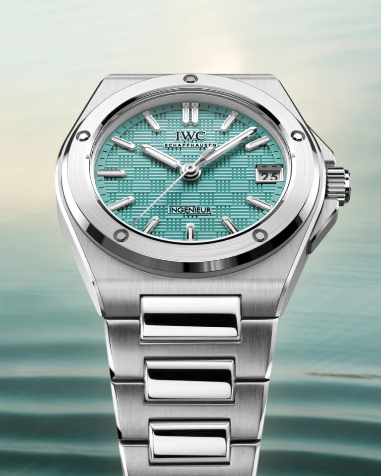 IWC Adds Pool-Coloured Dial to the Ingenieur Automatic 35 Collection