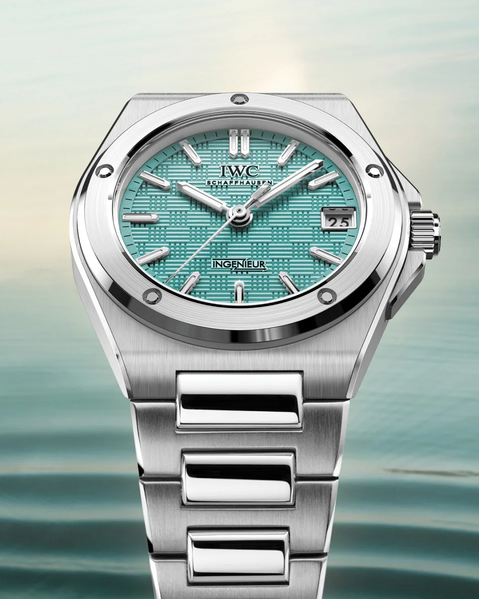 IWC Adds Pool-Coloured Dial to the Ingenieur Automatic 35 Collection