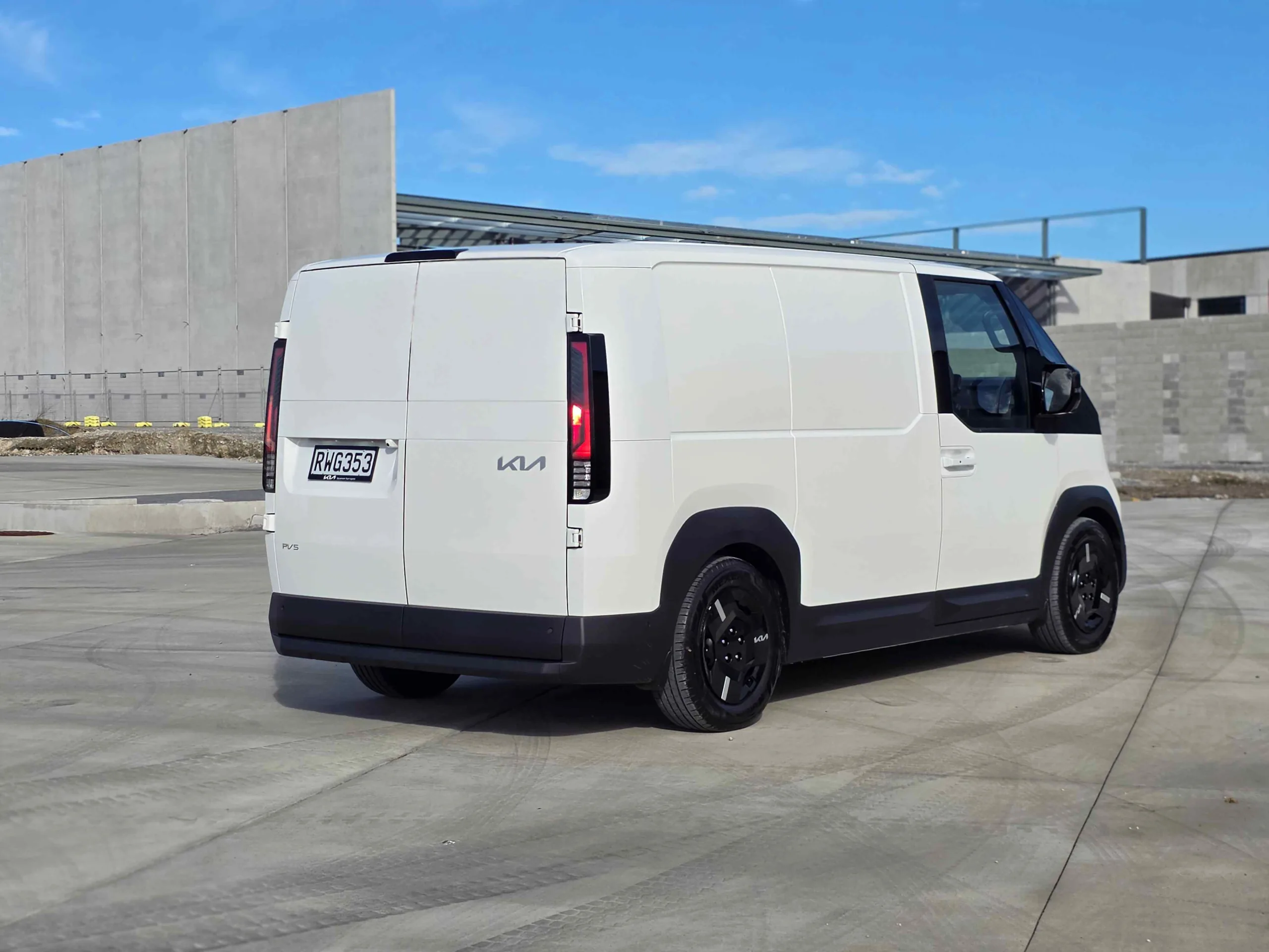 The Kia PV5 All-Electric Cargo Van - launch and First Drive