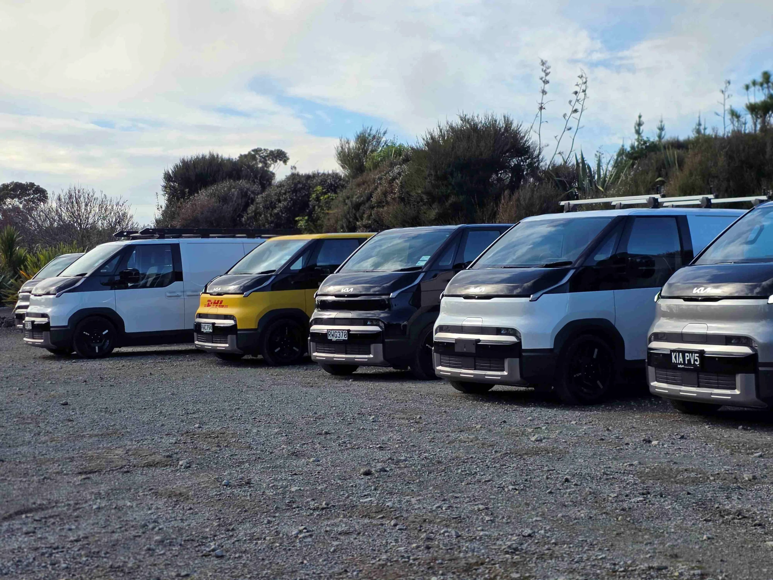 The Kia PV5 All-Electric Cargo Van - launch and First Drive