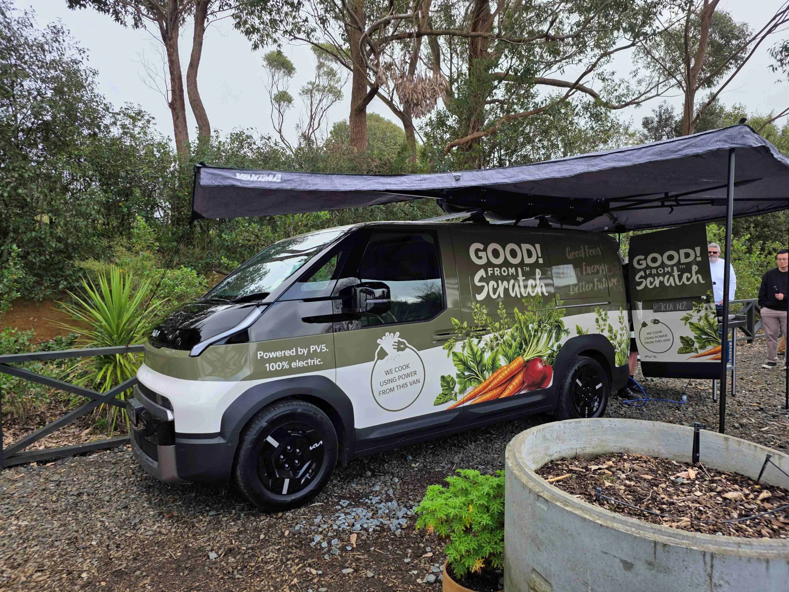 The Kia PV5 All-Electric Cargo Van - launch and First Drive