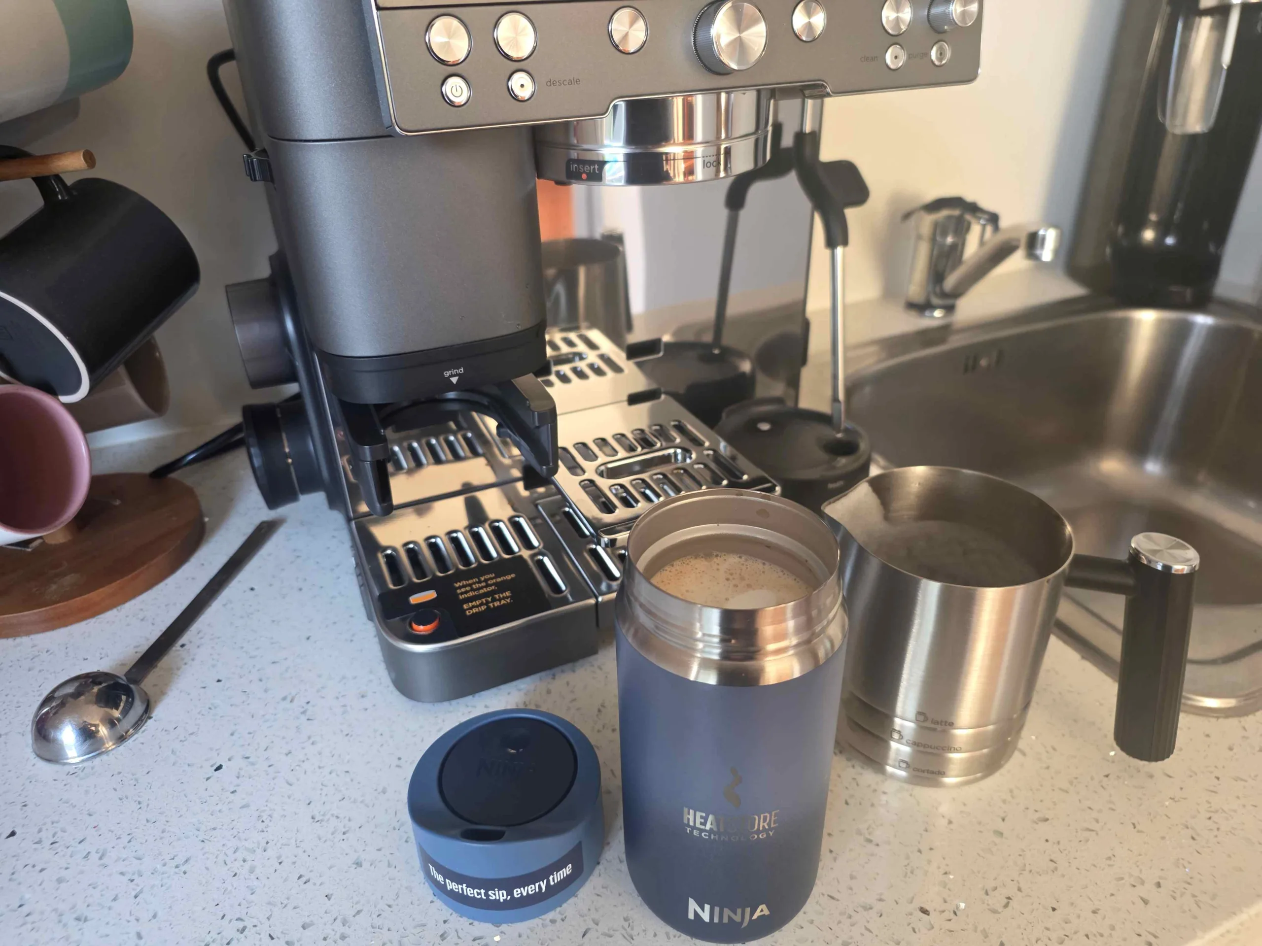 Ninja Luxe Cafe Espresso Machine Review - No fuss, mess or waste