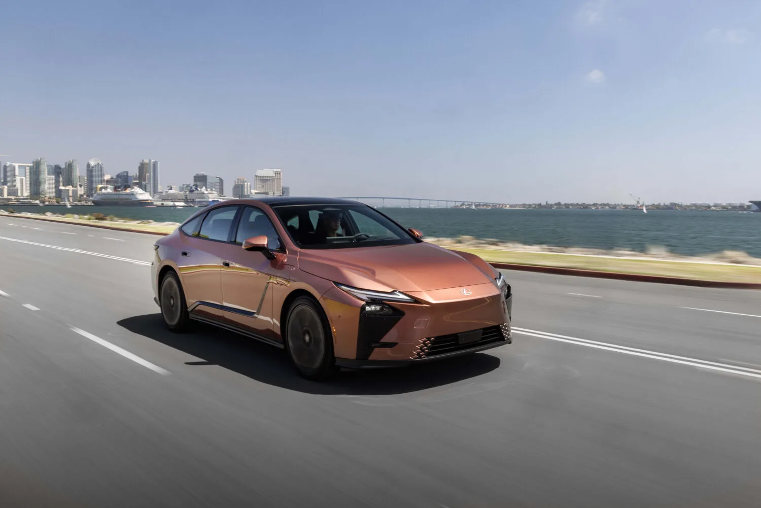 Lexus Redesigns the 2026 ES With New BEV Options and a Longer Body
