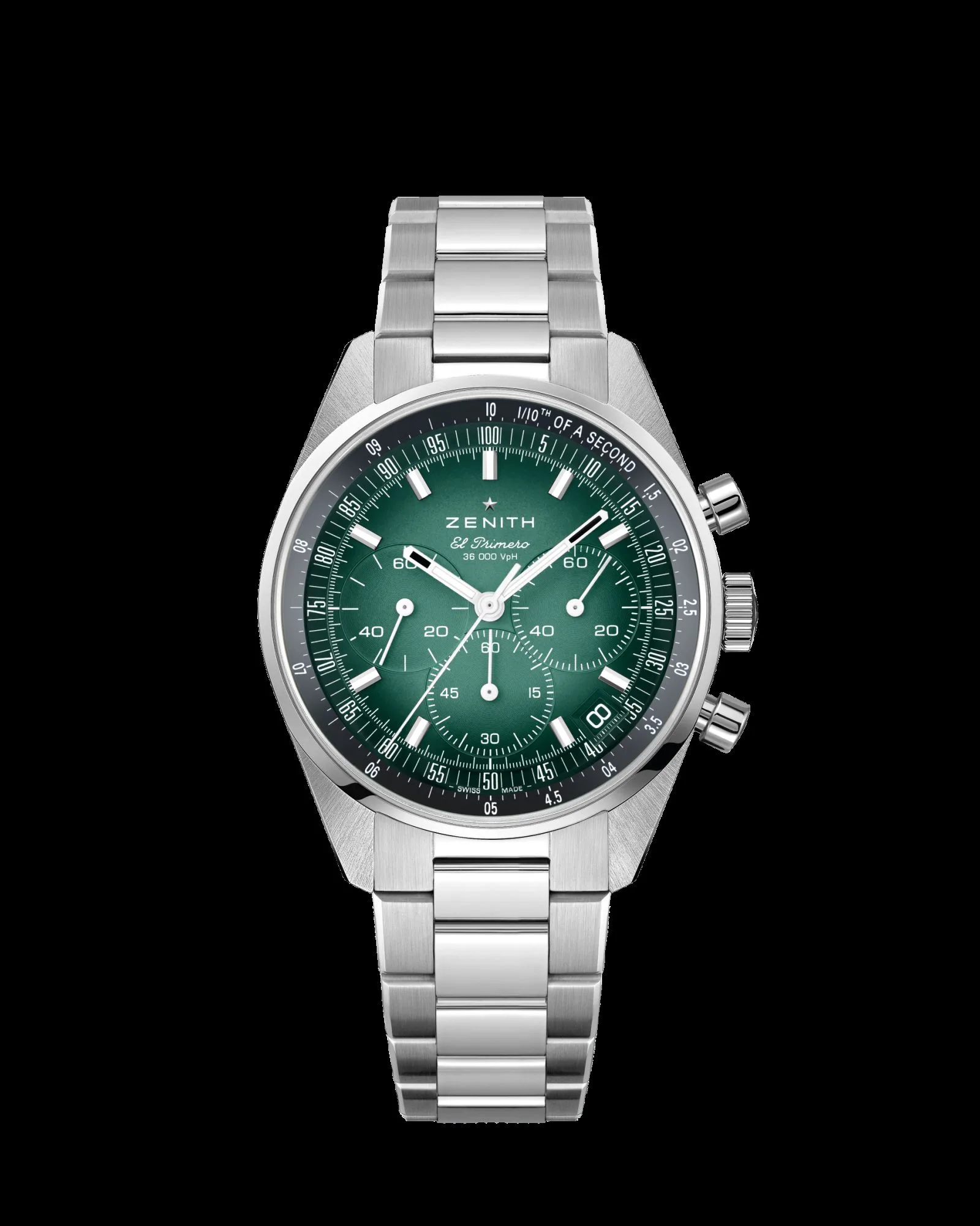 Zenith Releases 50-Piece Chronomaster Original Paris Edition with Verdigris Gradient Dial