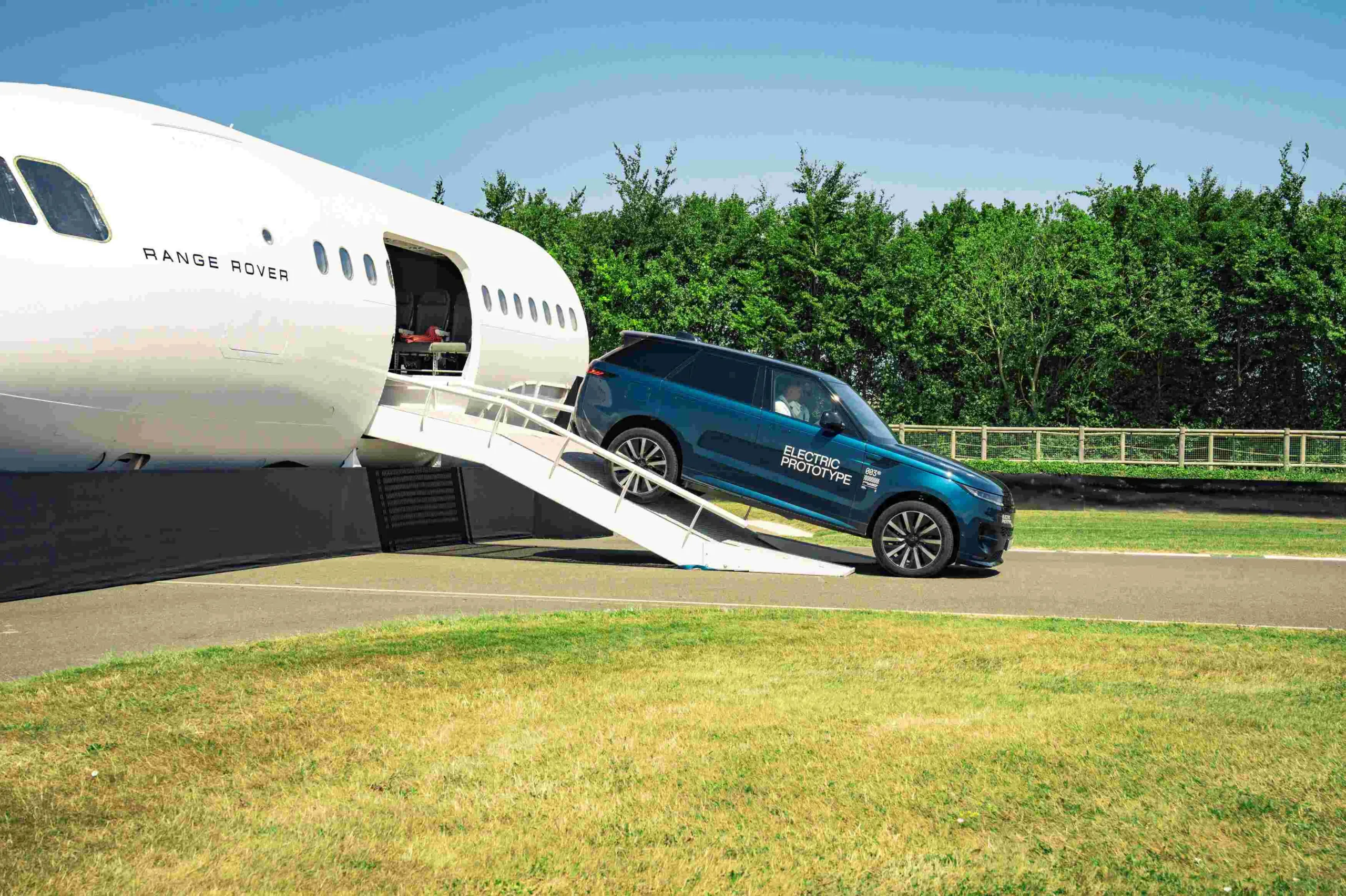 Range Rover Sport Electric Shows Its Face