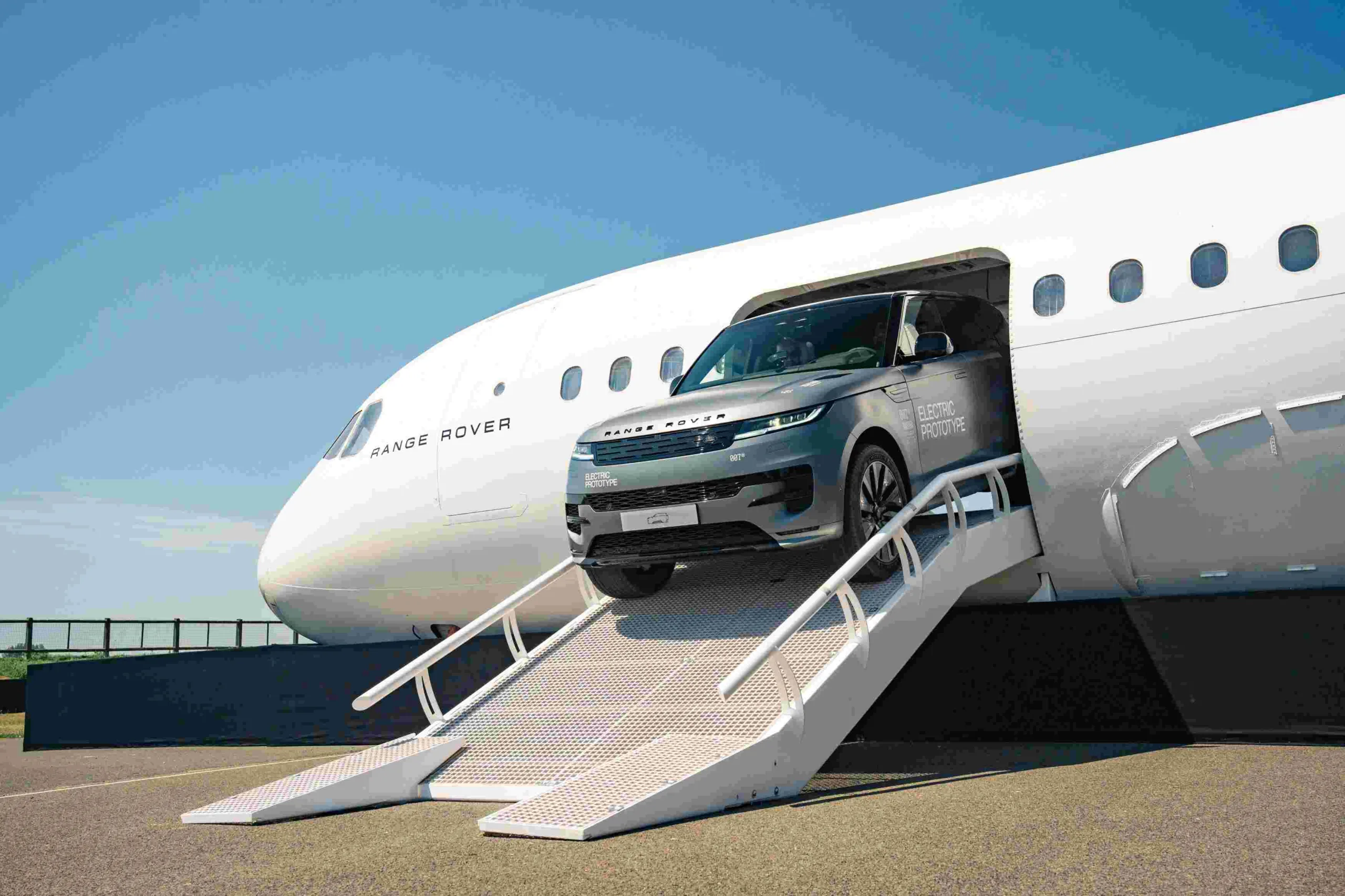 Range Rover Sport Electric Shows Its Face
