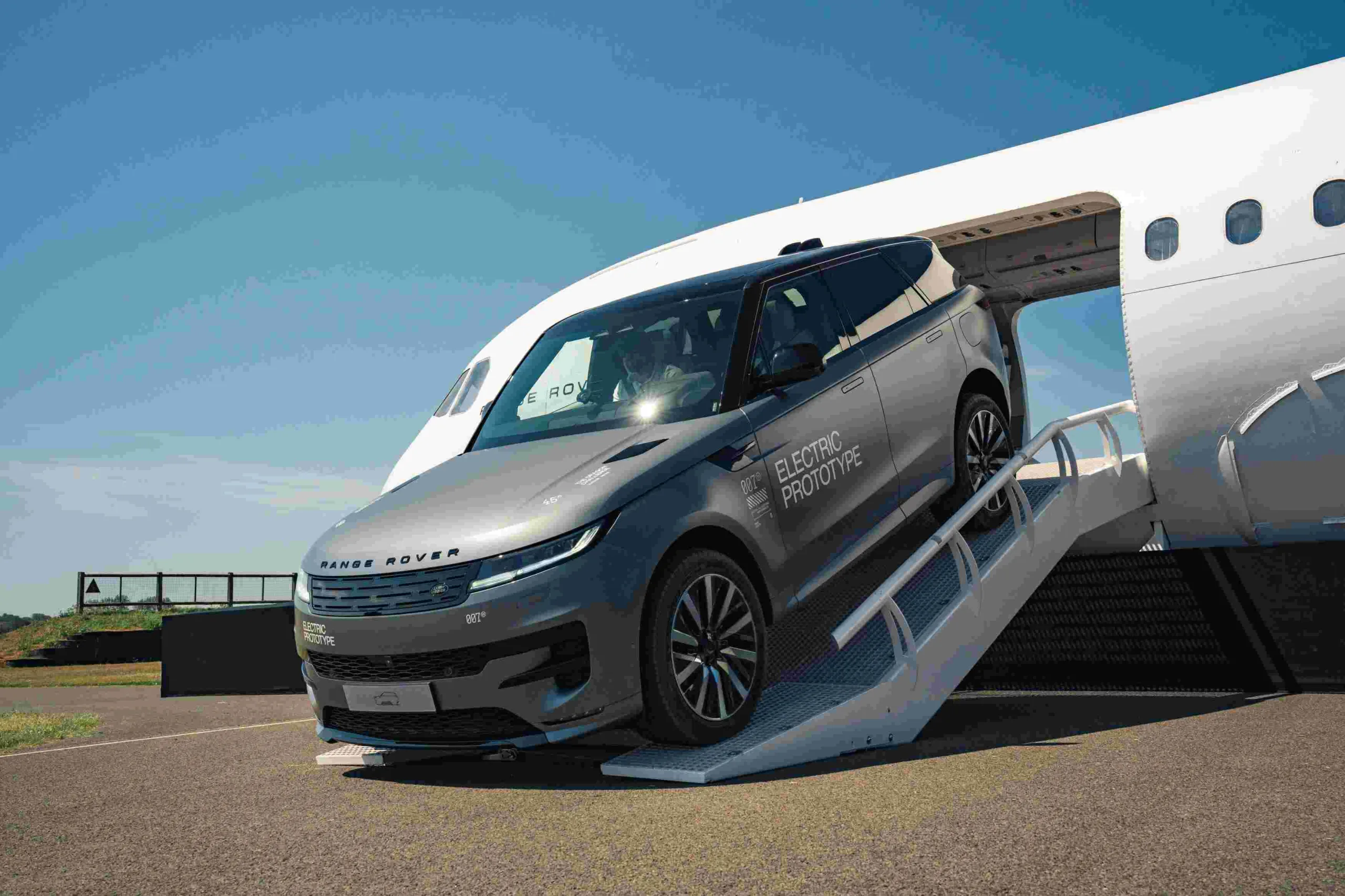 Range Rover Sport Electric Shows Its Face