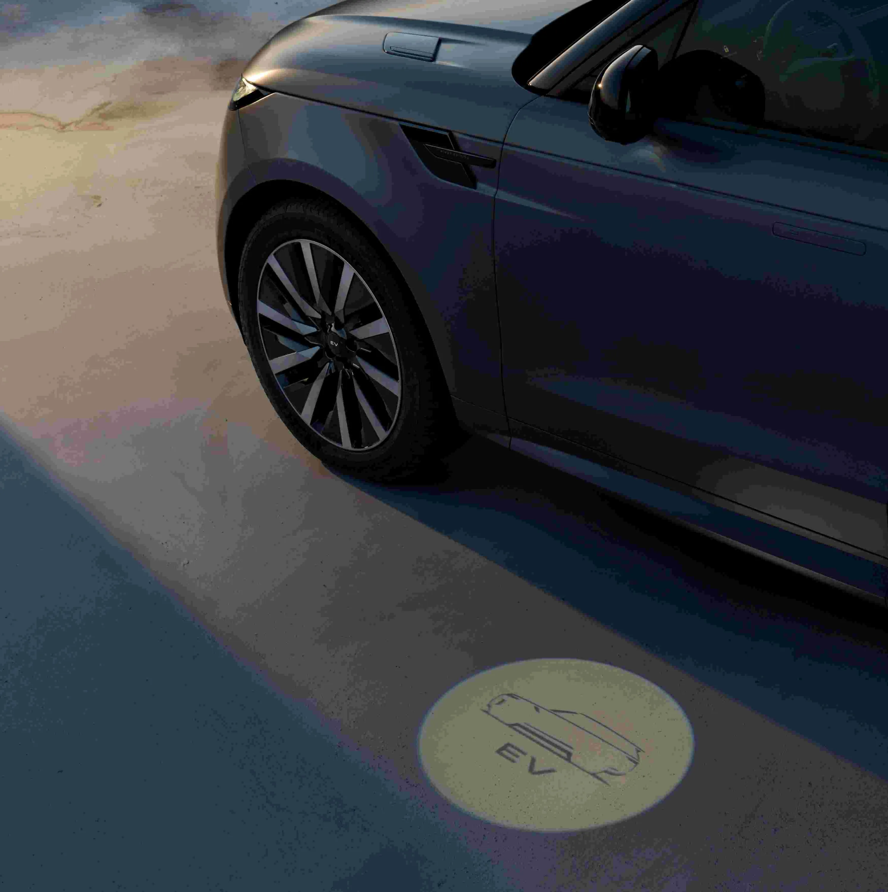 Range Rover Sport Electric Shows Its Face