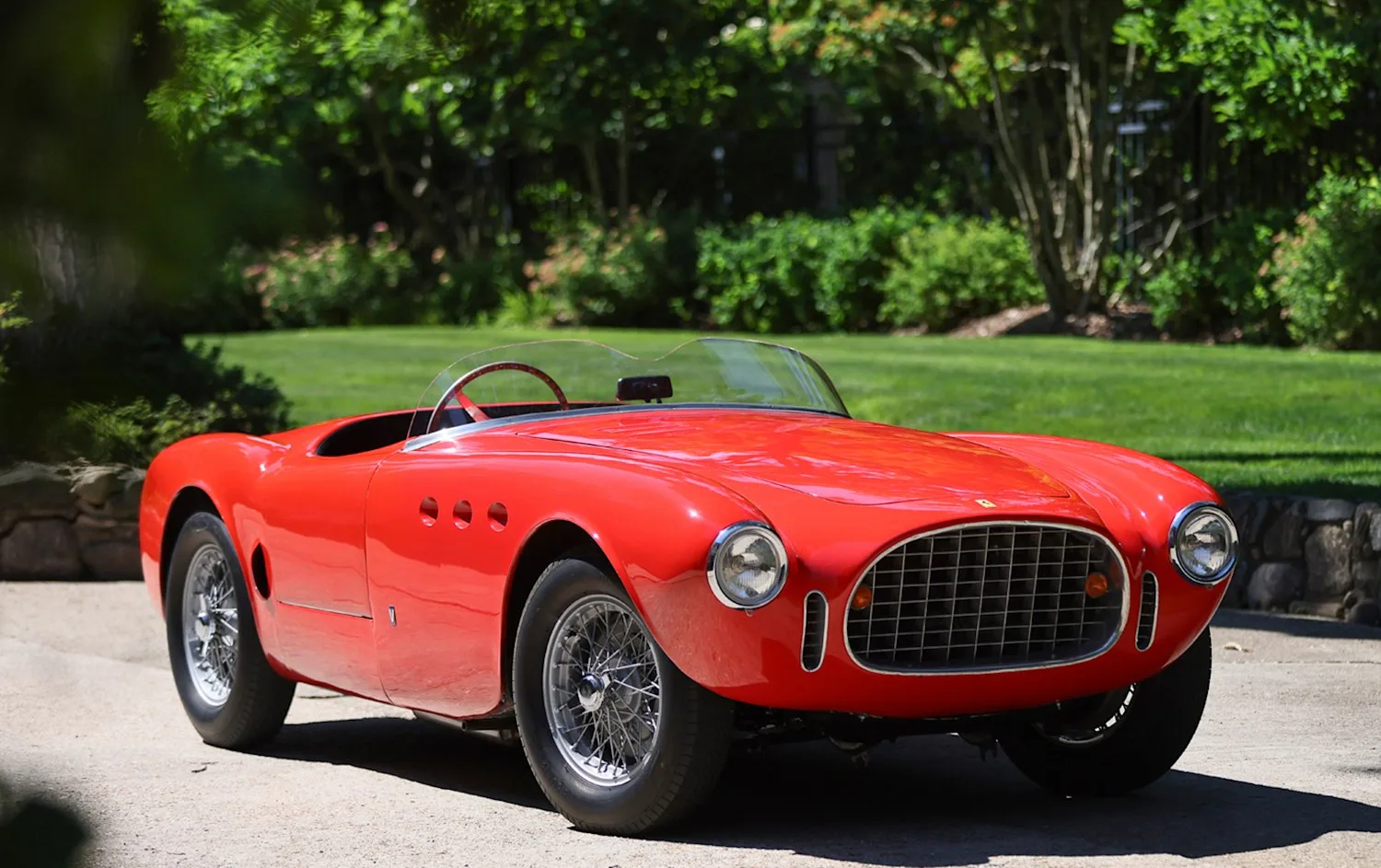 Landmark Ferrari Racing Cars at Pebble Beach Auctions in August