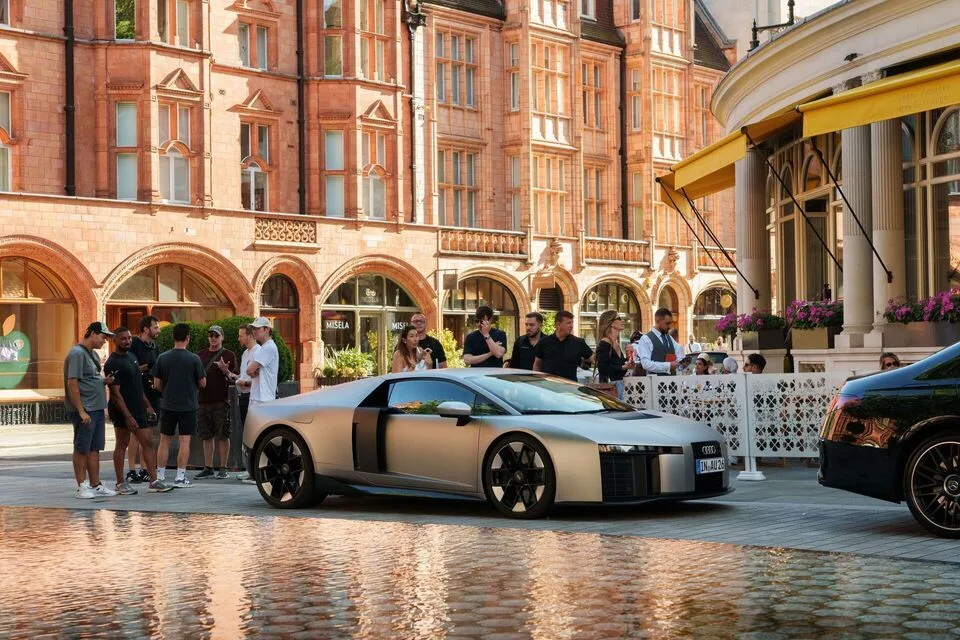 Audi Nuvolari Makes Hillclimb Run at Goodwood Festival of Speed