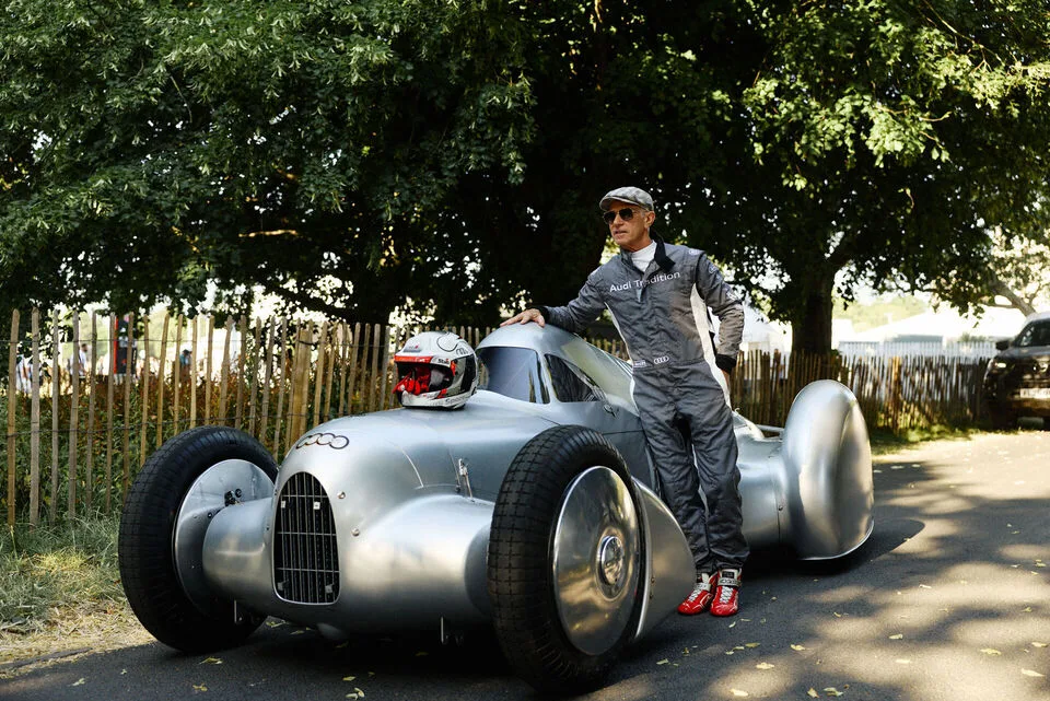Audi Nuvolari Makes Hillclimb Run at Goodwood Festival of Speed