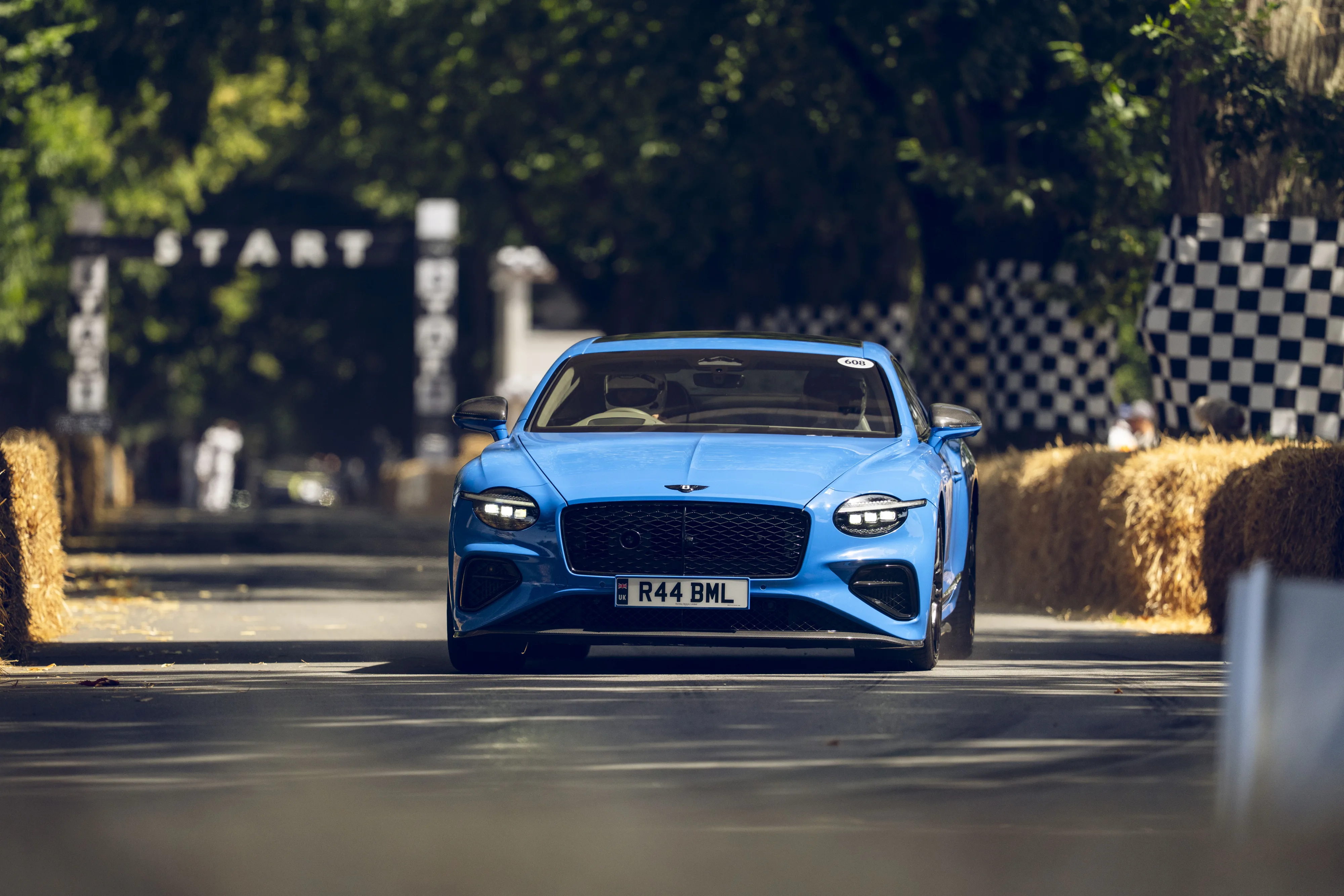Bentley's Head of Chassis Dynamics Climbs Goodwood's Hill