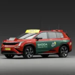 Škoda Peaq Takes Over as Tour de France Race Director's Car for the First Time