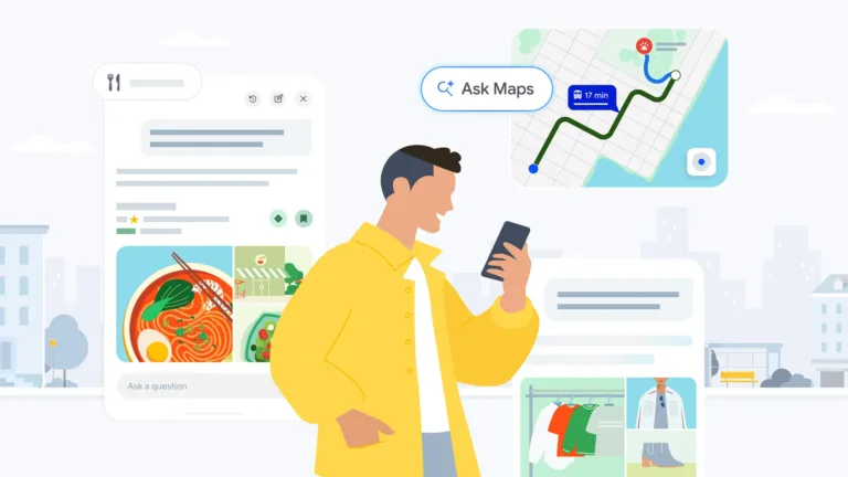 Google Maps Gains AI-Powered Food Ordering, Hotel Search, and Real-Time Transit Updates