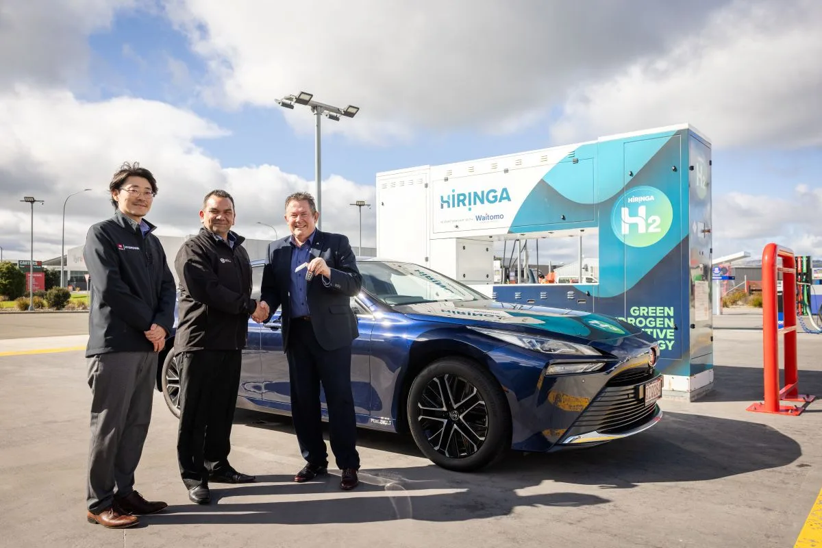 NZ's First Toyota Hydrogen Mirai Rental Fleet Launches