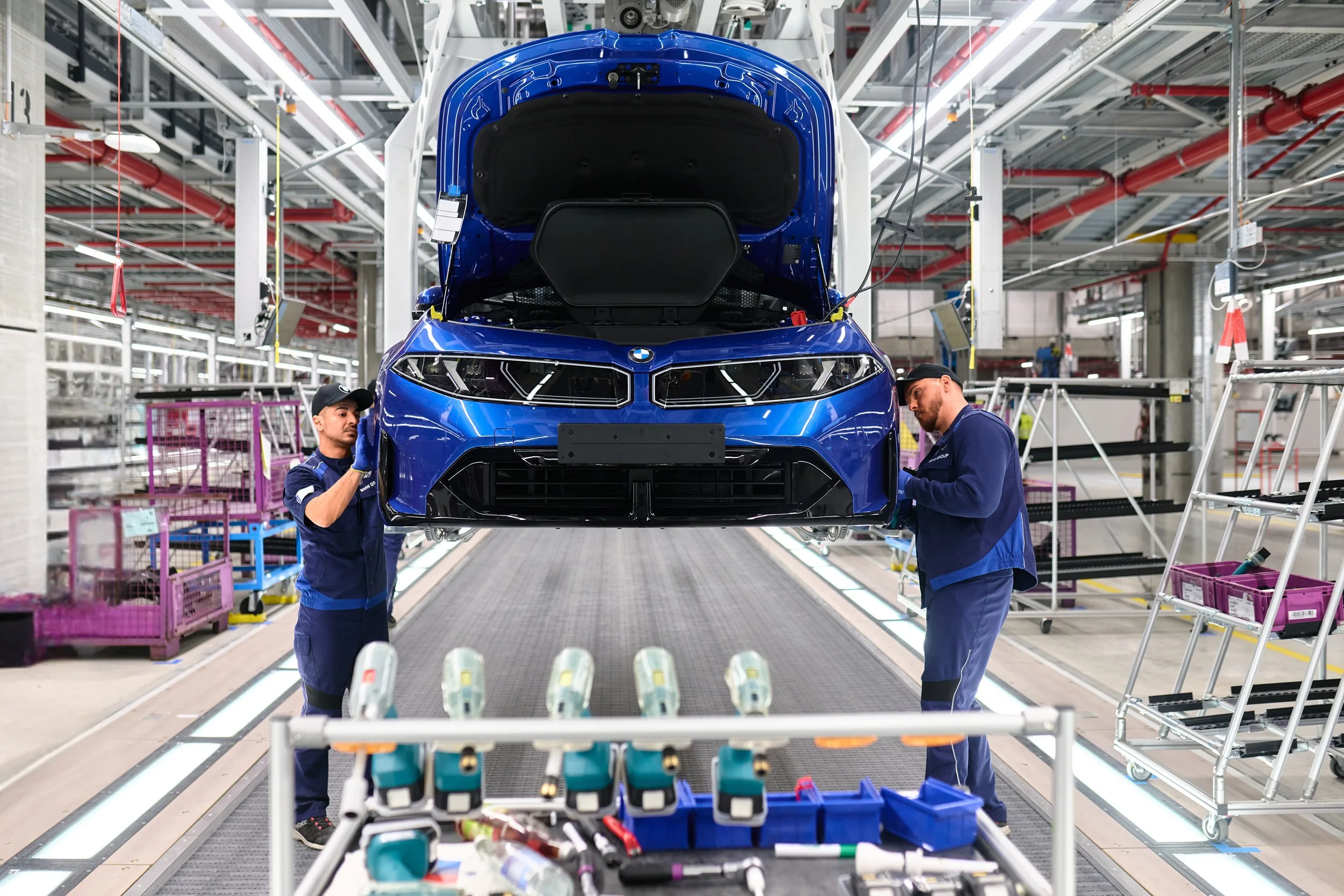 BMW Starts Series Production of Electric i3 at Plant Munich as Neue Klasse Rollout Continues